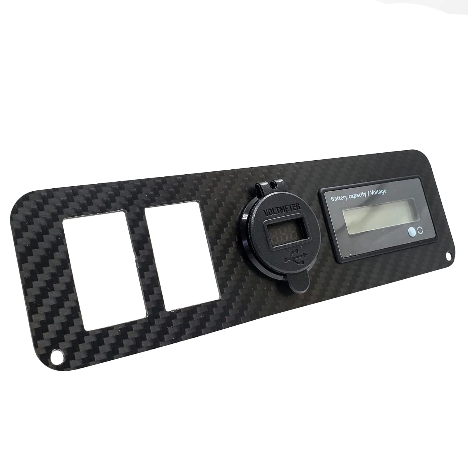 OZ-USA Carbon Fiber Dash Cover Plate for E-Z-GO TXT image 2