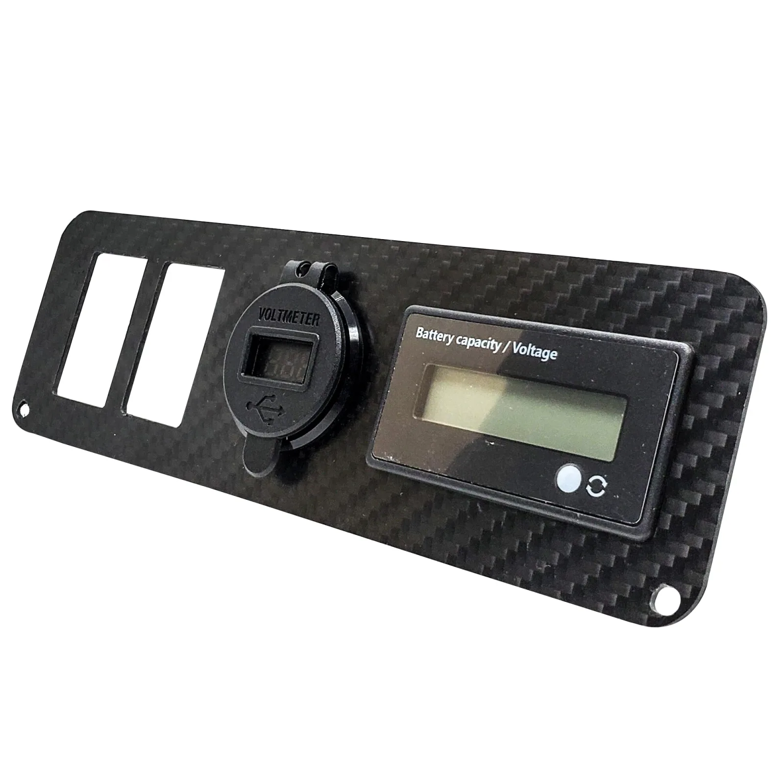 OZ-USA Carbon Fiber Dash Cover Plate for E-Z-GO TXT image 3