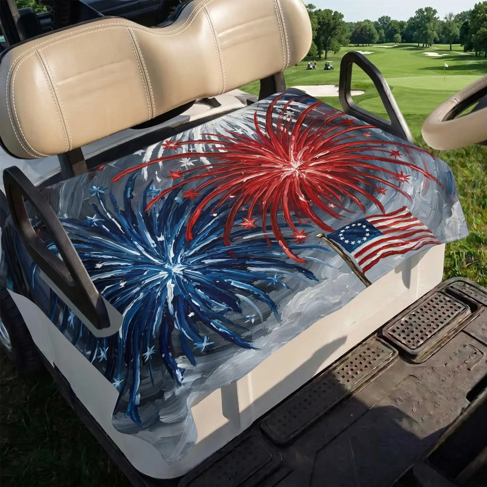 Trosturdspn Golf Cart Seat Towel Blanket, 51 x 31-Inch image 4
