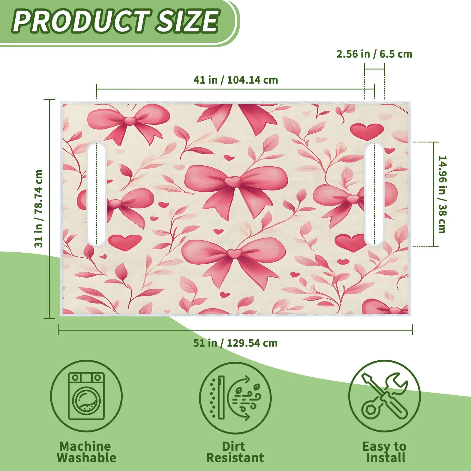 Tiveruda Golf Cart Seat Cover for Double Seats, 51 x 31 in image 2