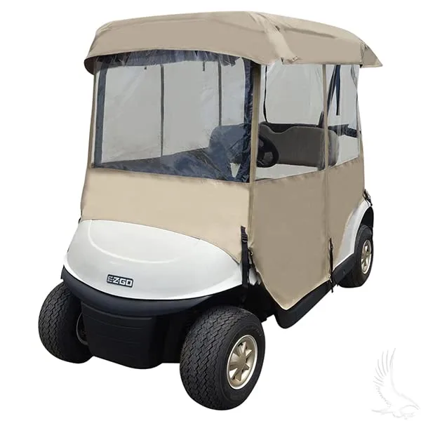 RHOX ENC-001 Deluxe Golf Cart Enclosure, 57–61-Inch Top