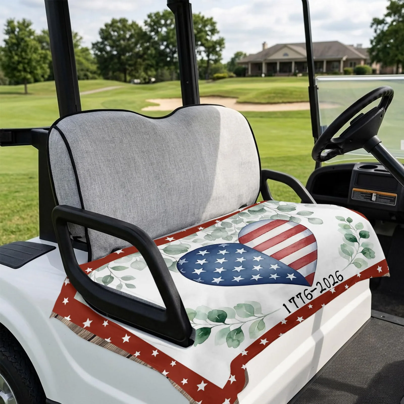 DecorLovee Golf Cart Seat Cover Towel 51 x 31 Inch image 4