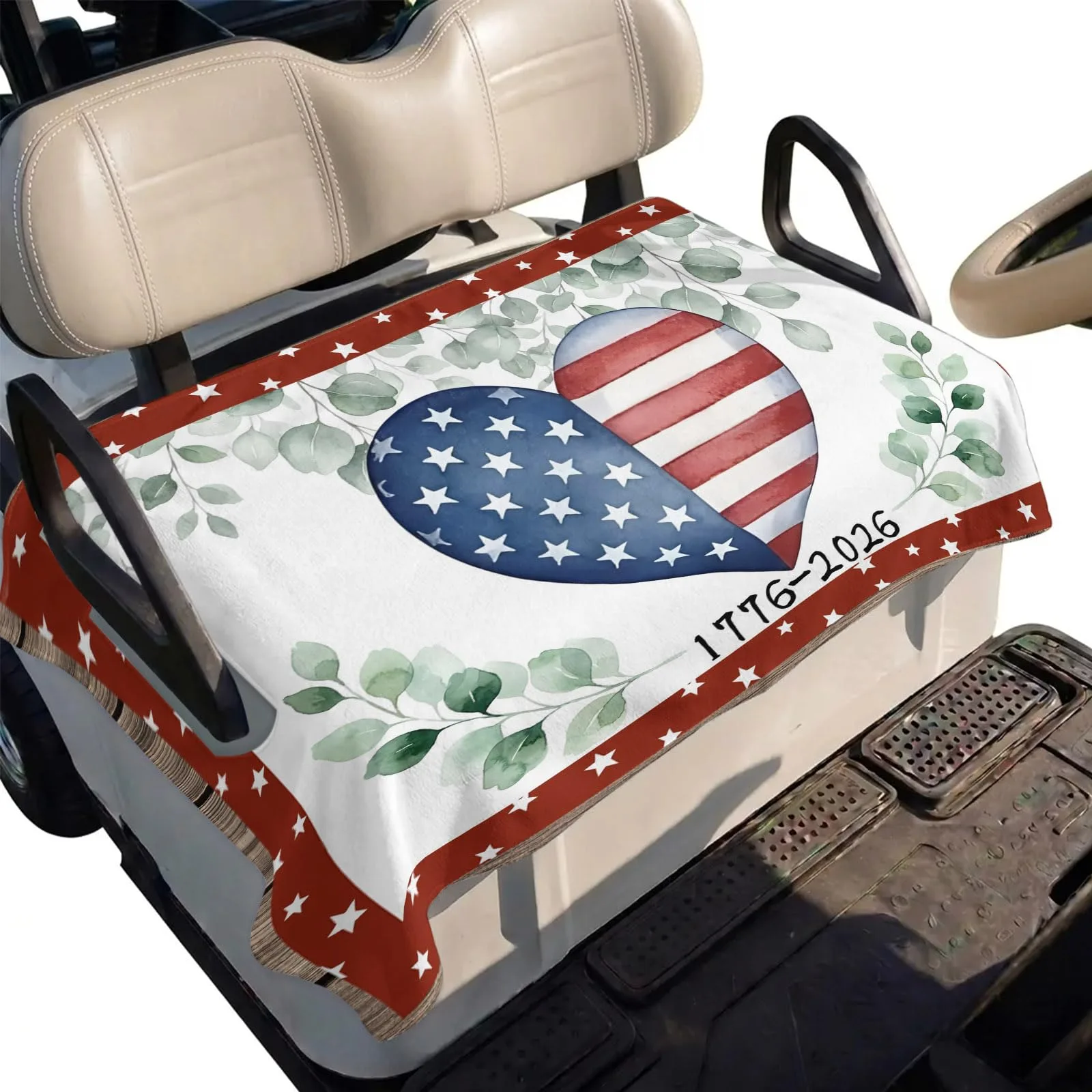 DecorLovee Golf Cart Seat Cover Towel 51 x 31 Inch