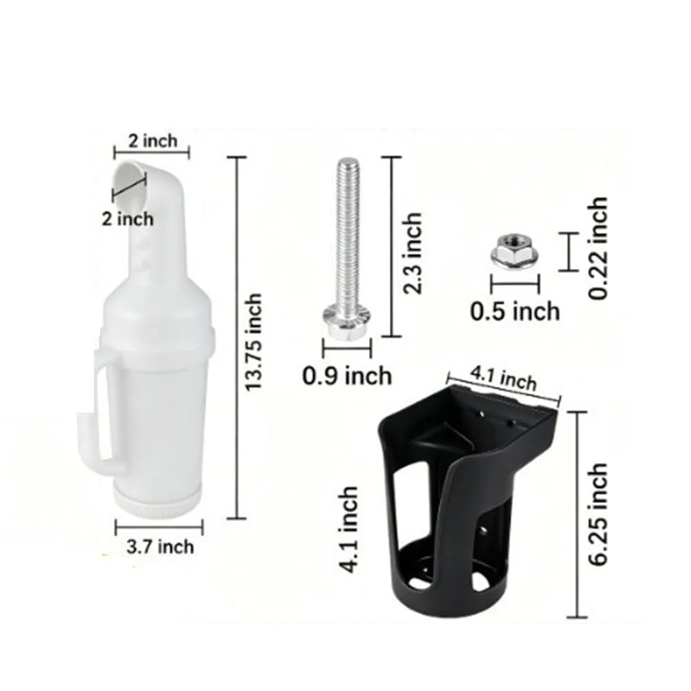 BDKZANLY Sand Bottle for Club Car Onward 4P Gas image 2