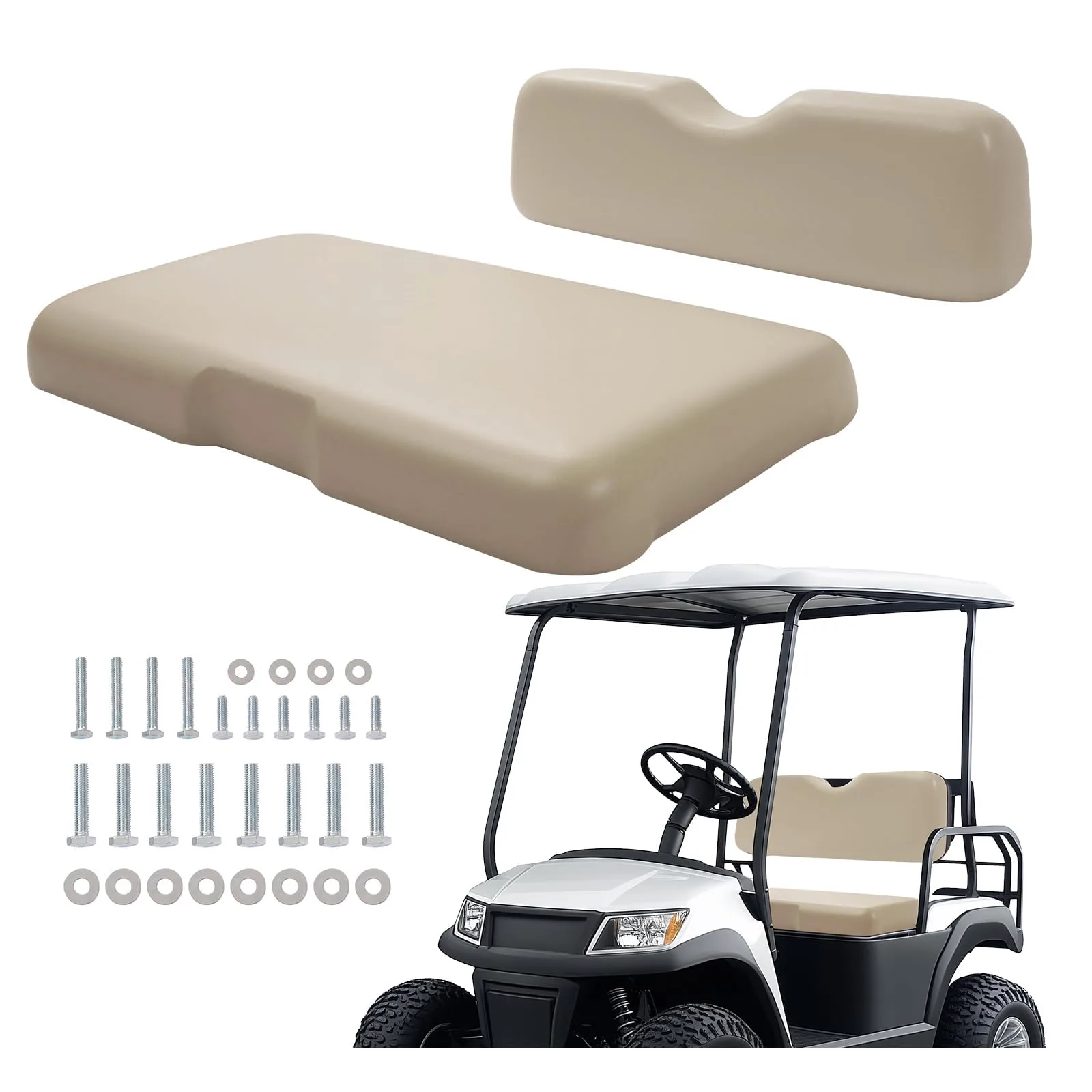 WUTIST GO-5431 Front Seat Backrest for E-Z-GO RXV