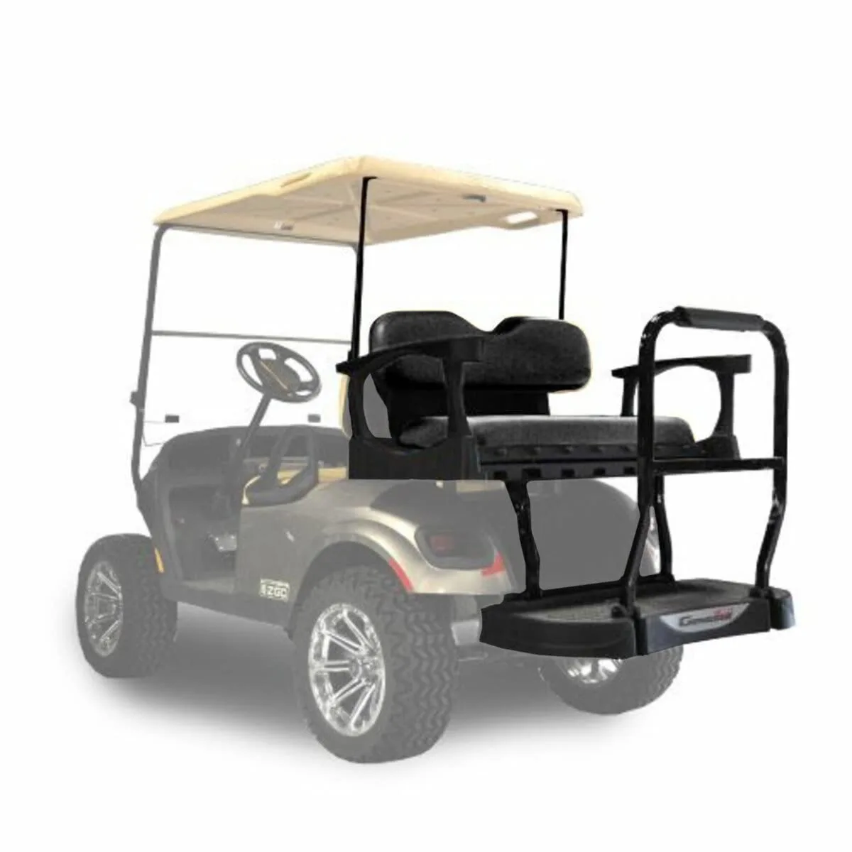 MADJAX Genesis 250 Rear Flip Seat Kit for E-Z-GO TXT