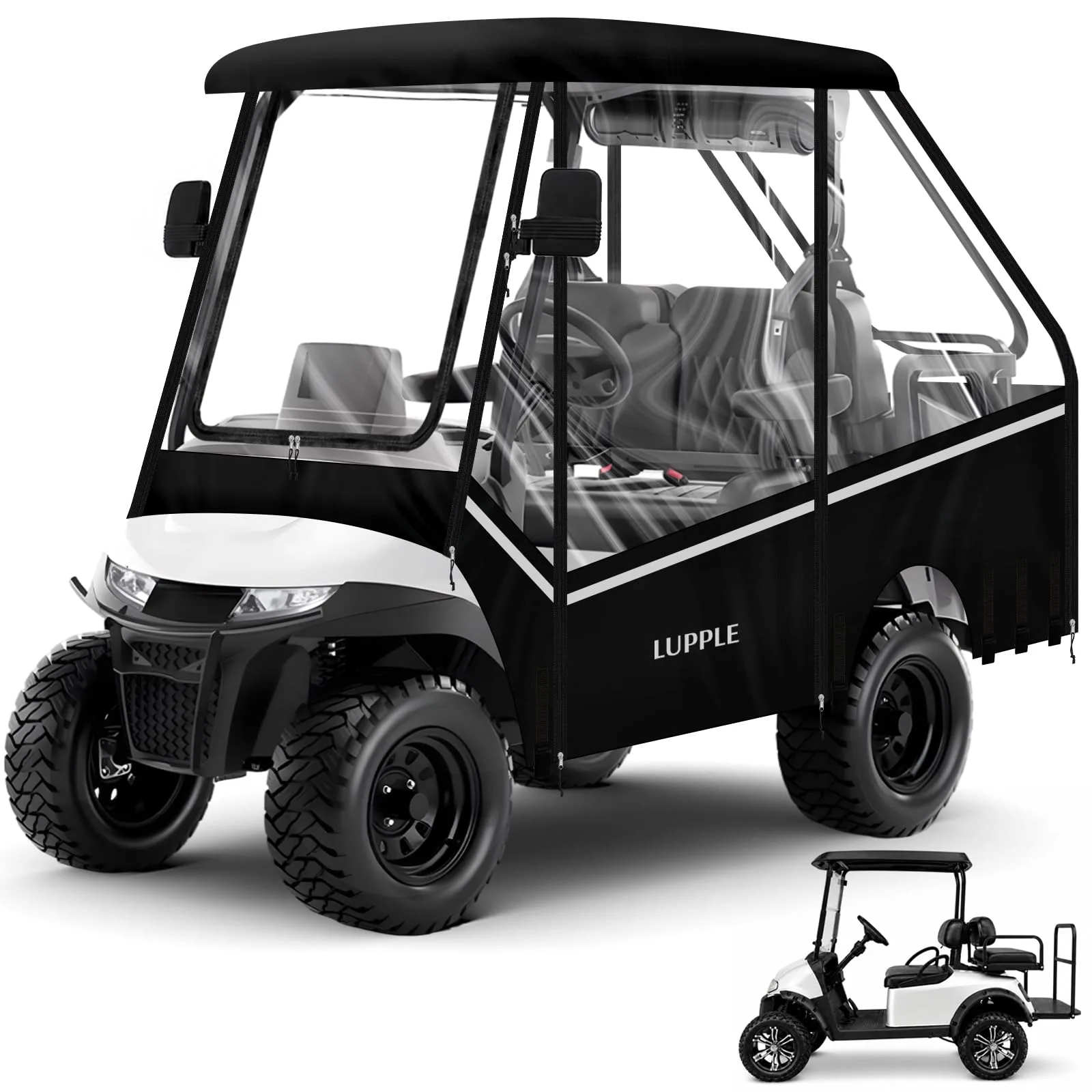 LUPPLE Enclosure for E-Z-GO TXT/RXV 4-Passenger Carts