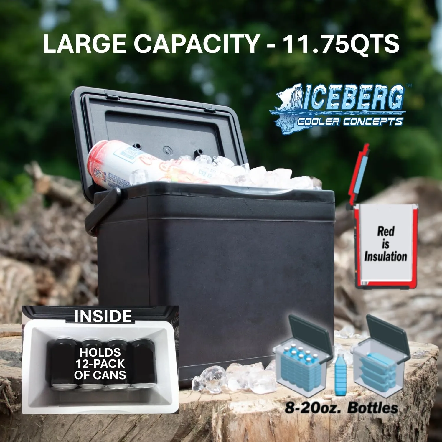 E-Z-GO TXT Golf Cart Cooler and Mounting Bracket Kit image 4