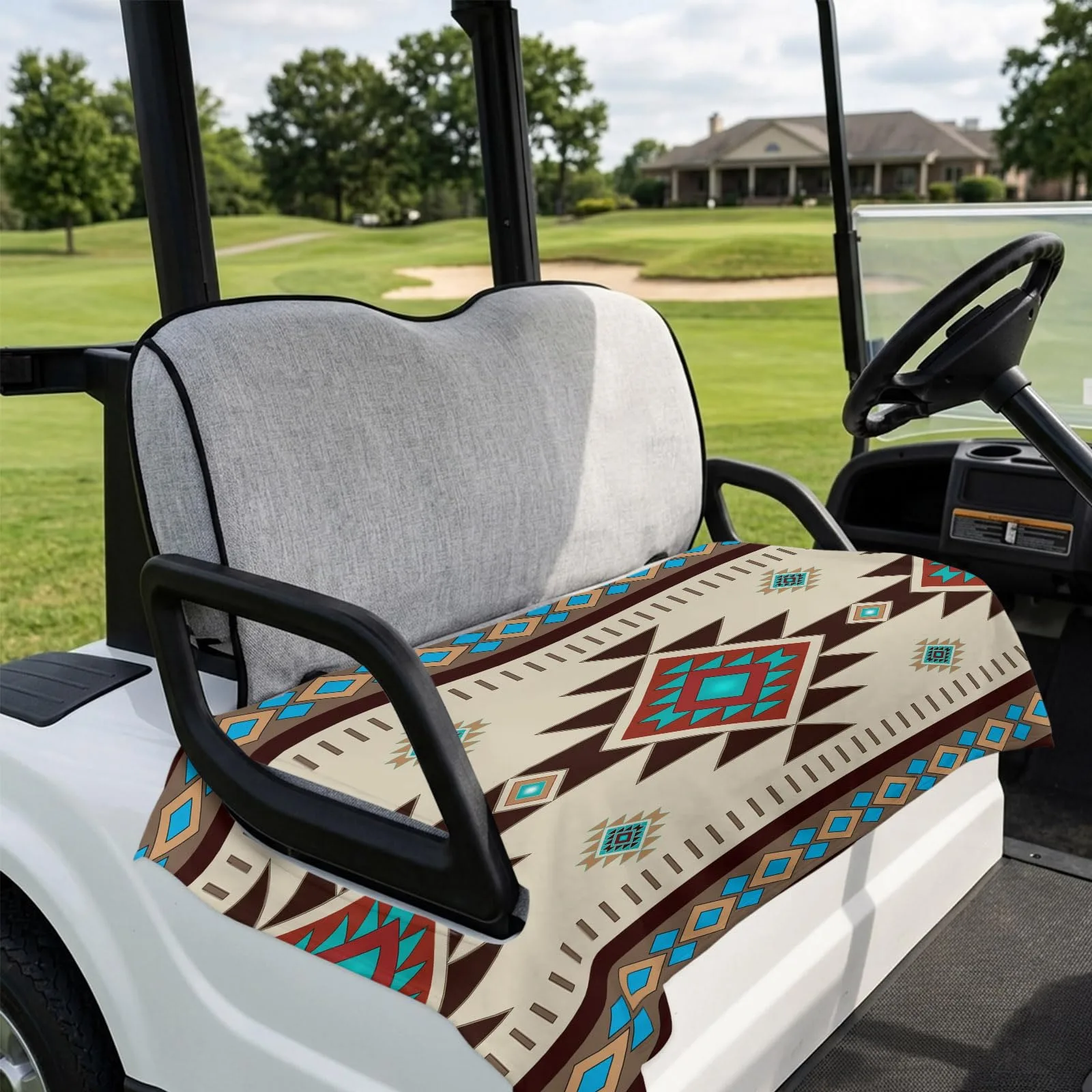 DecorLovee Golf Cart Seat Covers for 2-Seater Carts image 4