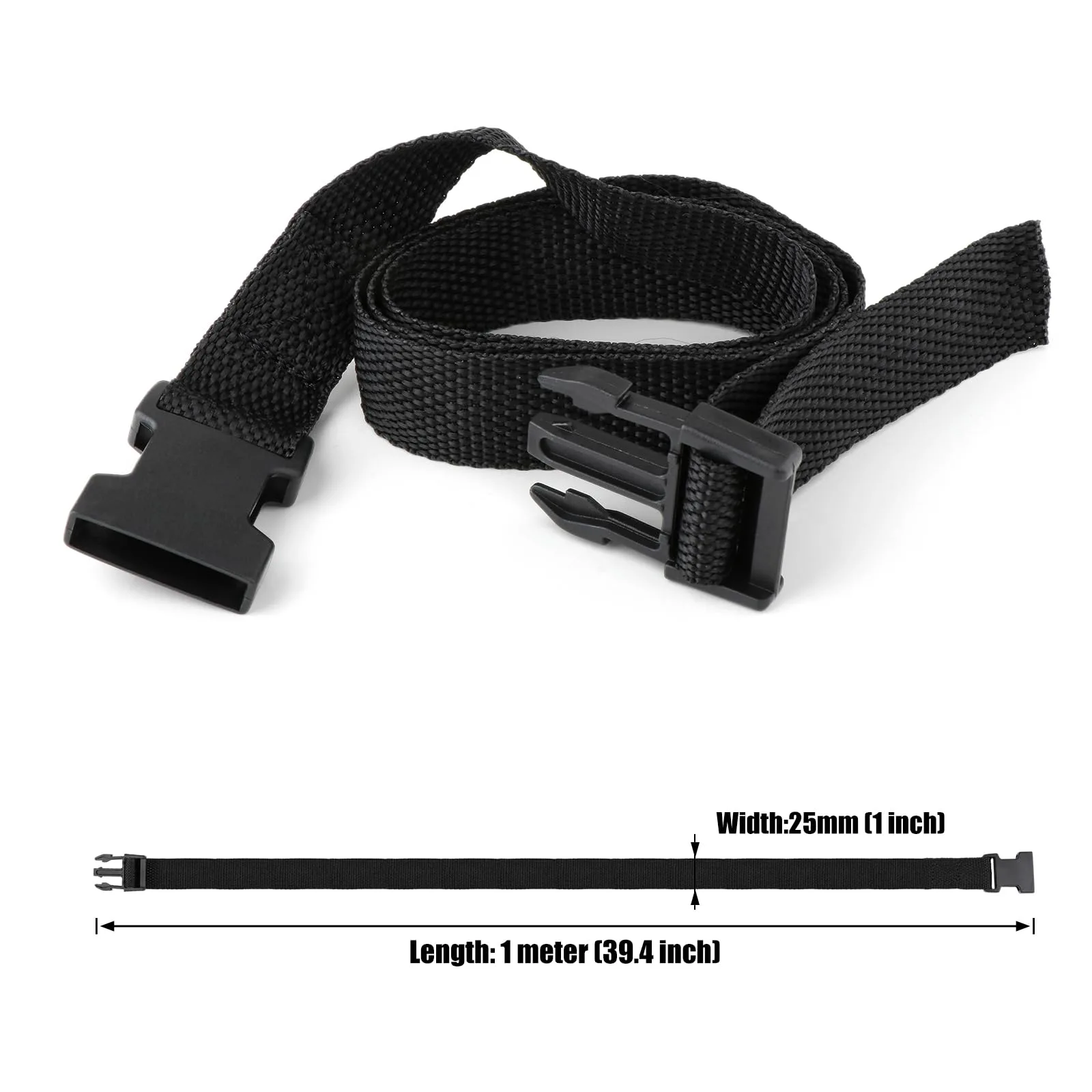 Generic Golf Cart Bag Straps with Quick-Release Buckles image 4