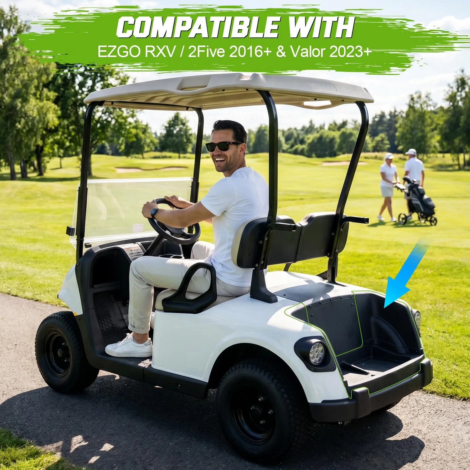 CYOOYC Rear Bagwell Liner for E-Z-GO RXV, 2Five & Valor image 2