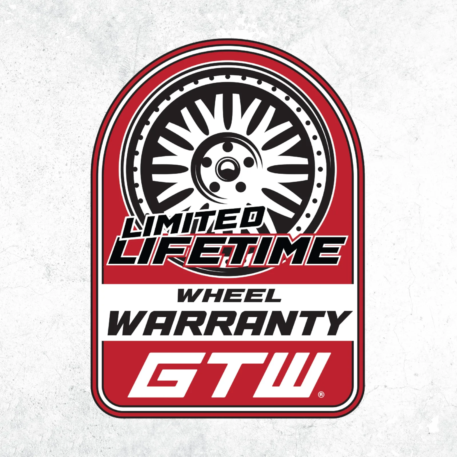 GTW 14" 5-Spoke Aluminum Golf Cart Wheel, Gloss Black — 19-242 image 4