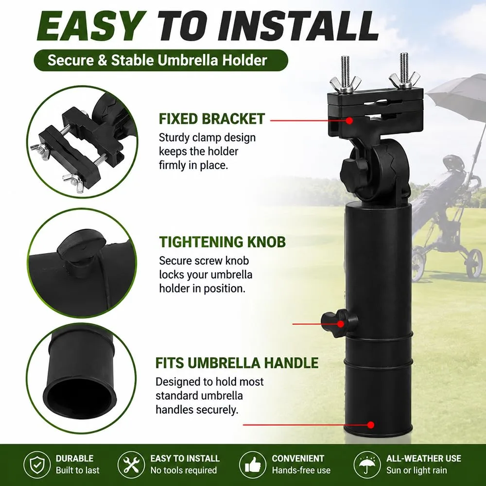 DGQCFDQ Umbrella Holder for Motocaddy M7 Remote (2022–Present) image 3