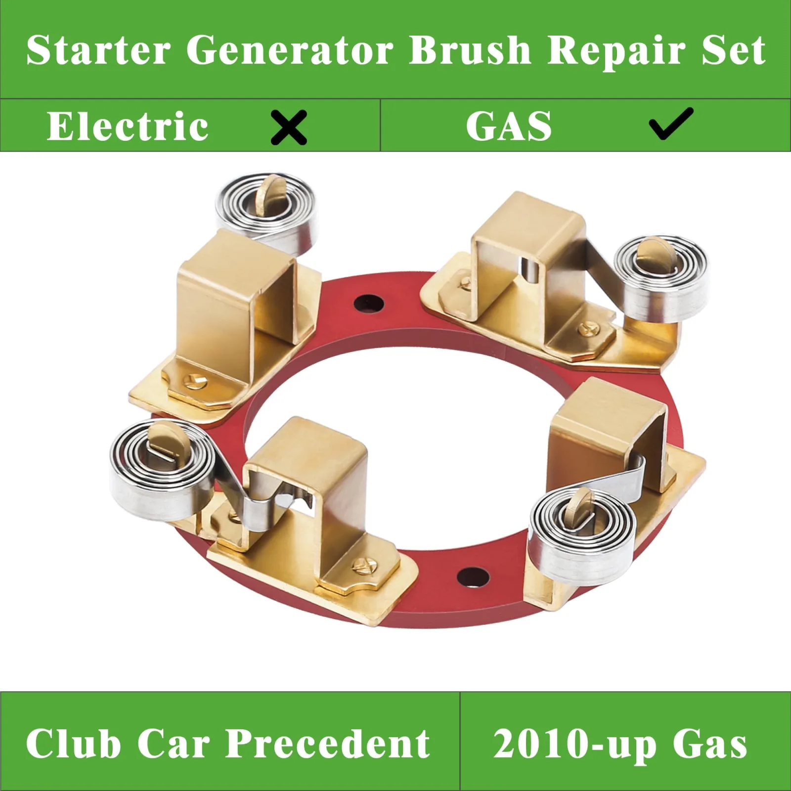 10L0L Starter Generator Brush Kit for Club Car Precedent image 4