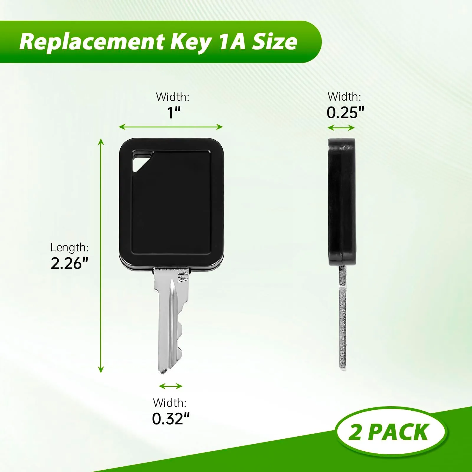 sawluv 1A Ignition Key for Club Car DS and Precedent image 2