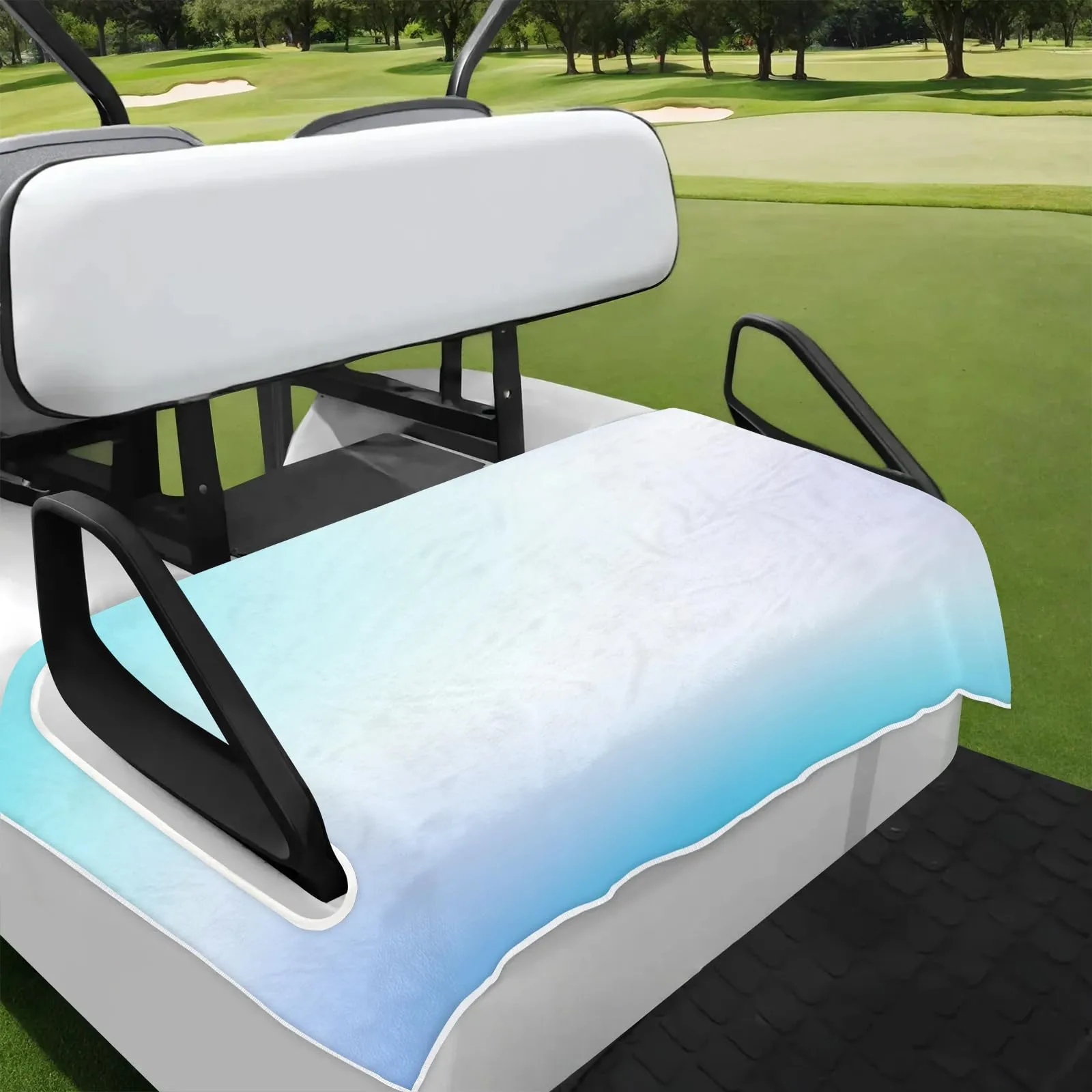Tiveruda Golf Cart Seat Cover for Double Seats, 51 x 31 in