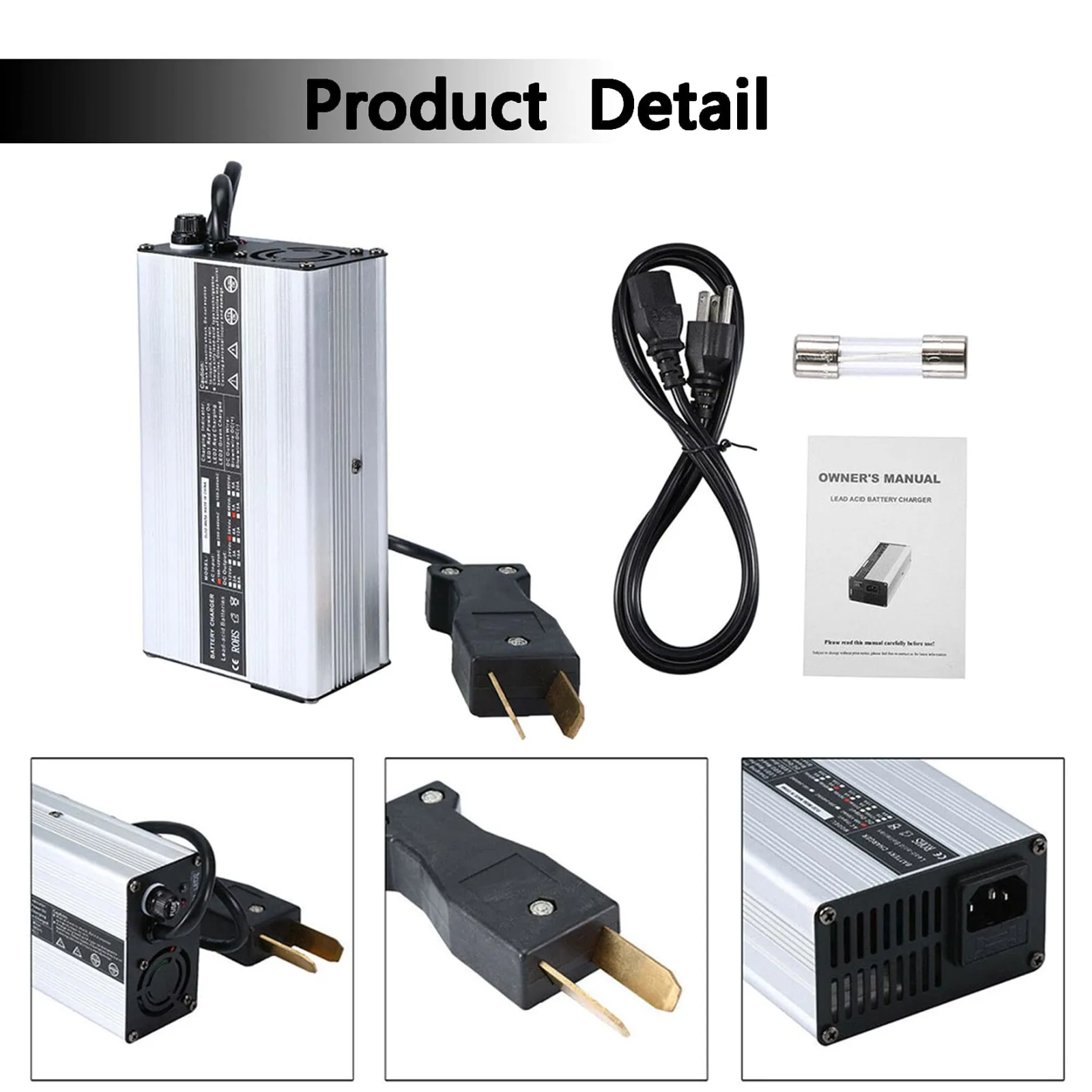 waltyotur 36V 5A Golf Cart Battery Charger image 4