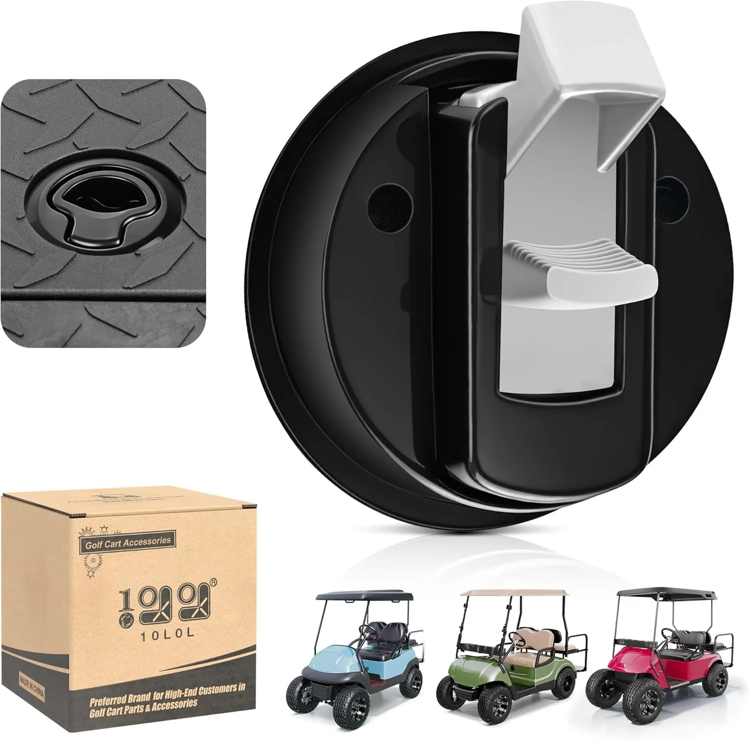 10L0L Golf Cart Rear Seat Storage Lock Kit