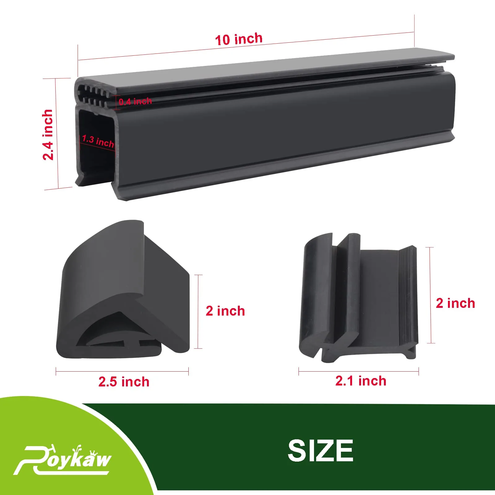Roykaw Windshield Clips for E-Z-G-O RXV 2008+ image 3
