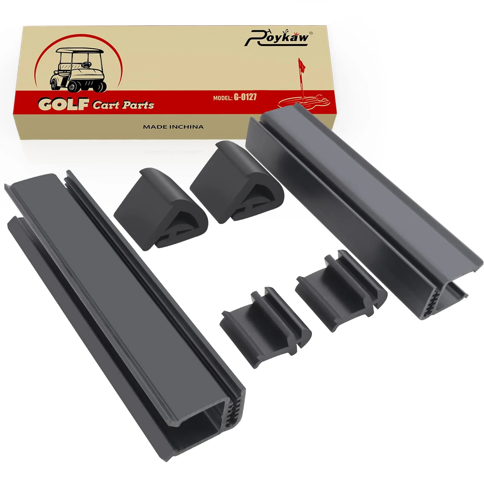 Roykaw Windshield Clips for E-Z-G-O RXV 2008+