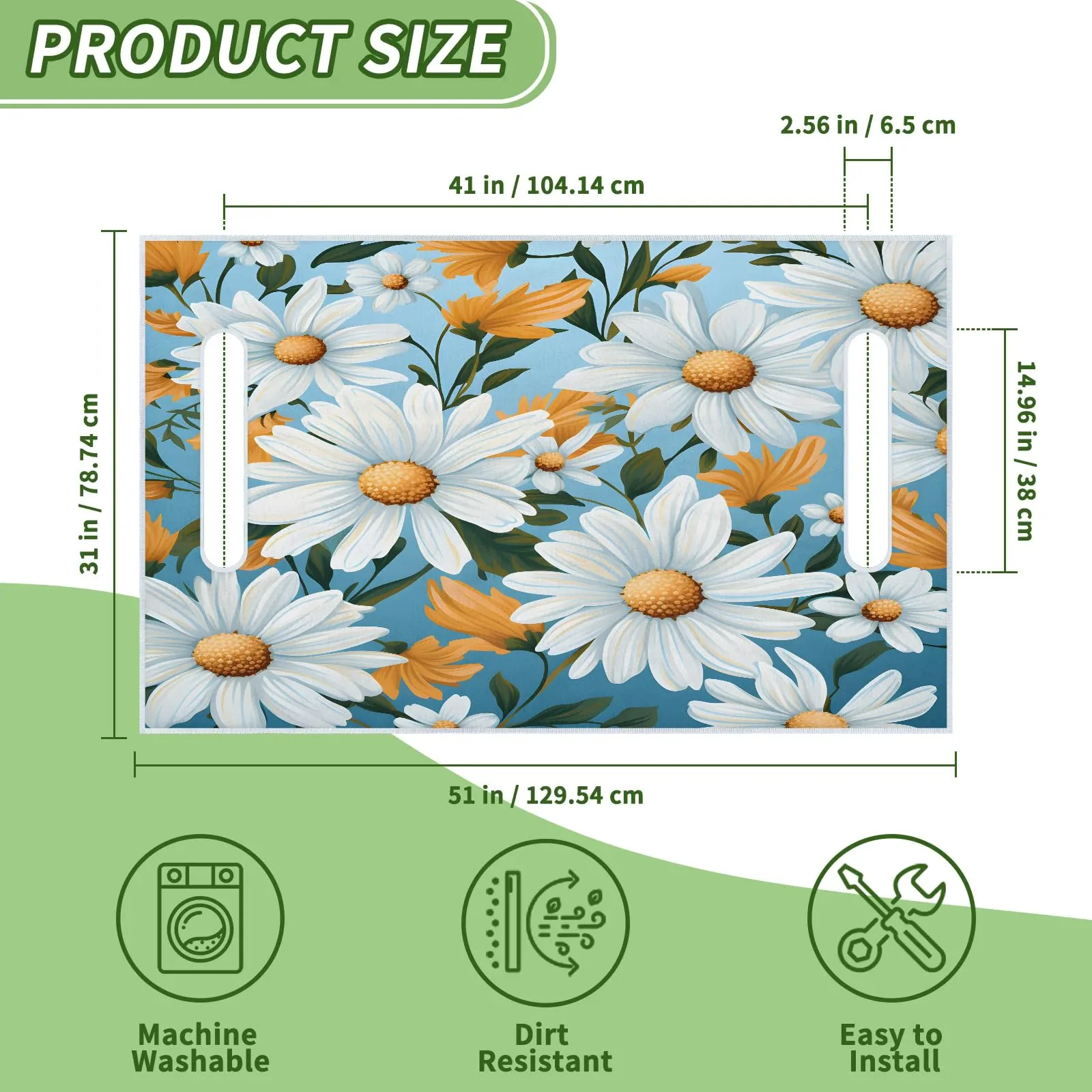 Tiveruda Golf Cart Seat Cover for Double Seats image 2