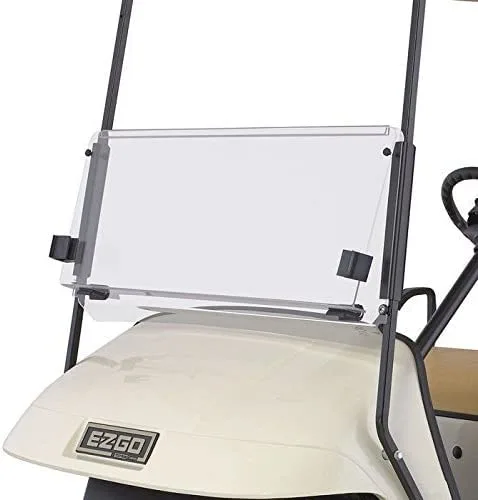 Mr. Golf Cart Clear Folding Windshield for E-Z-GO TXT 1995-2013