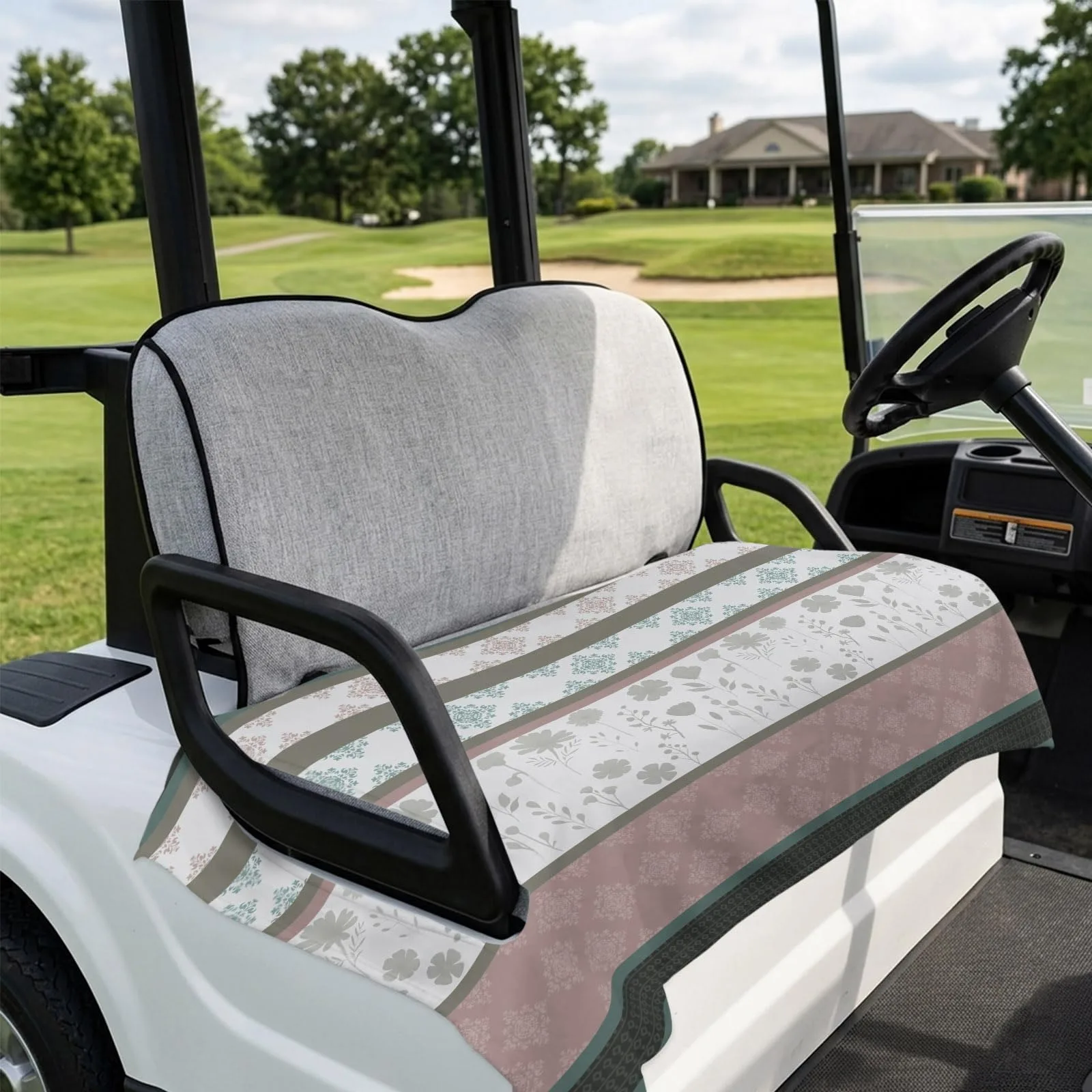 DecorLovee Golf Cart Seat Cover for 2-Seater Carts image 4