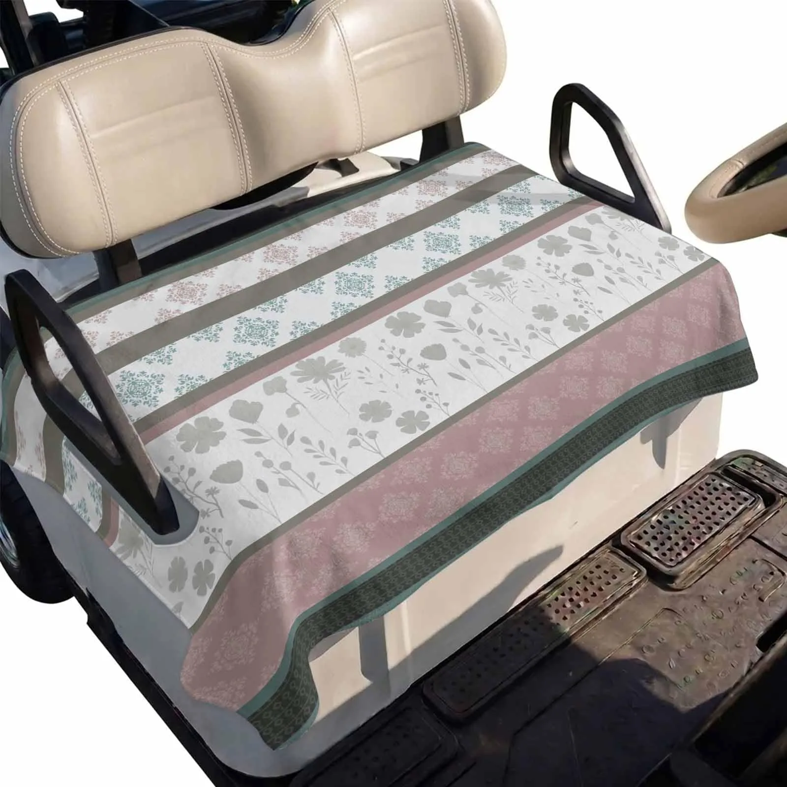 DecorLovee Golf Cart Seat Cover for 2-Seater Carts