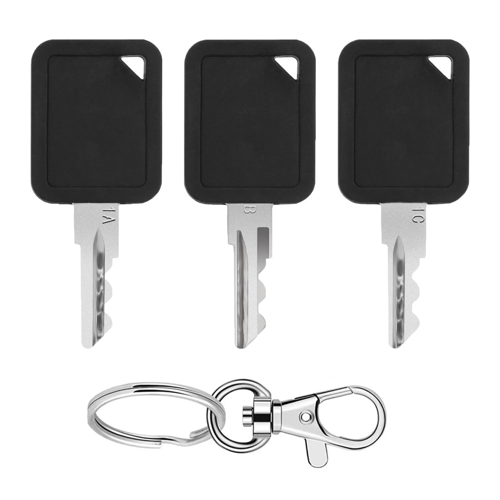 rosyquarz Club Car Golf Cart Replacement Key Set 1A-1C