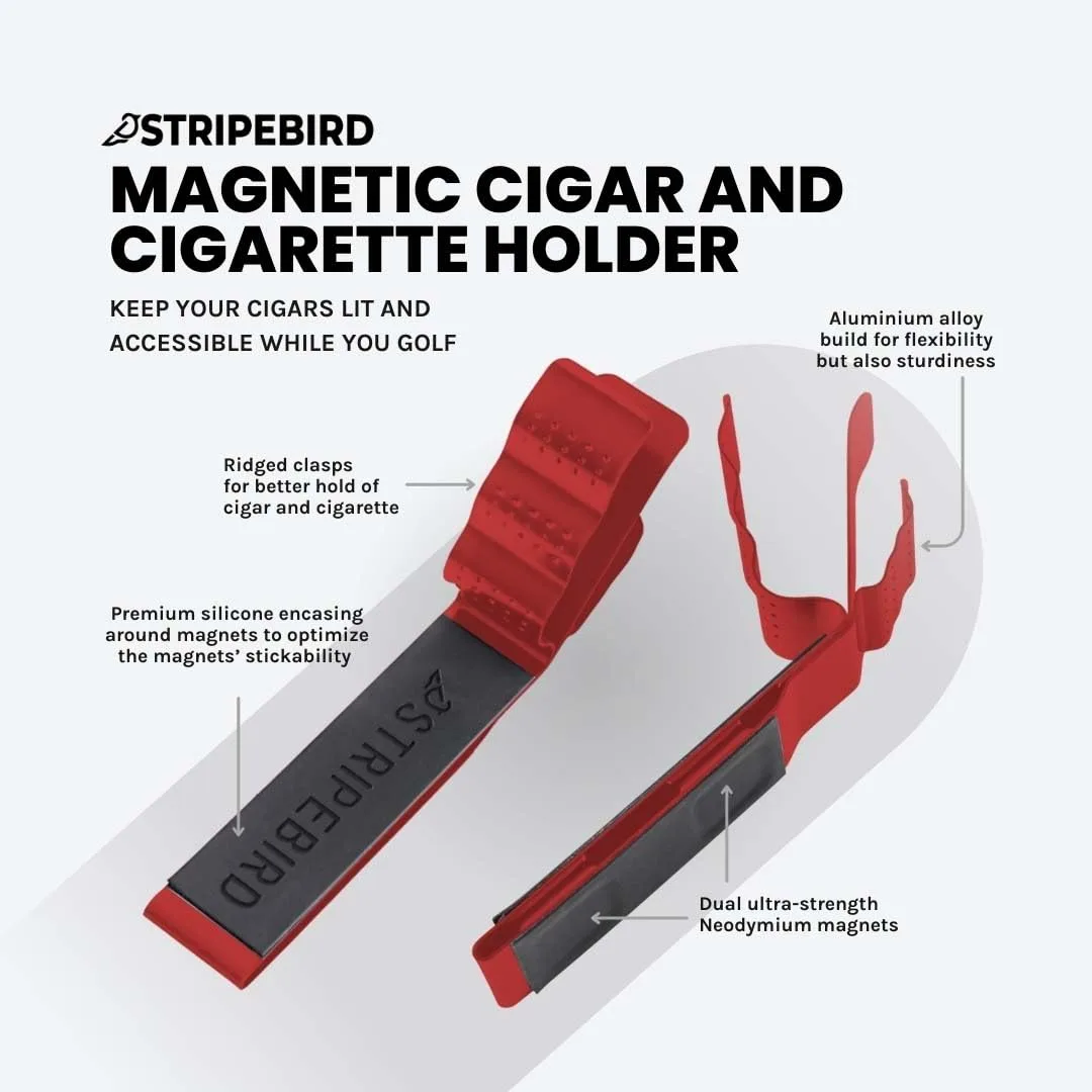Stripebird Magnetic Cigar Holder for Golf Cart SB-12003 image 2