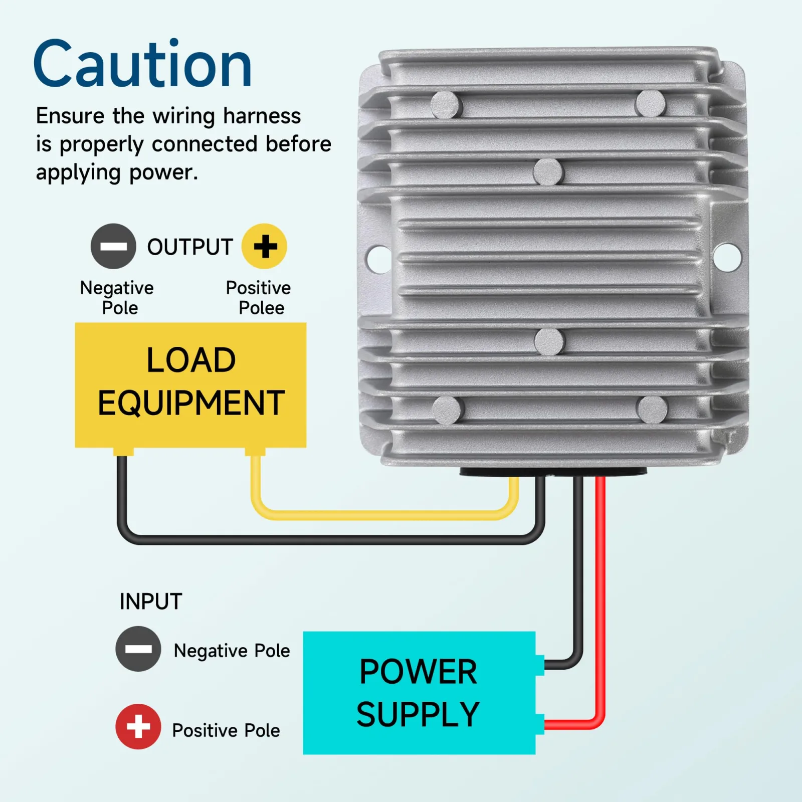 Mixopoly 36V/48V to 12V Golf Cart Voltage Converter image 4