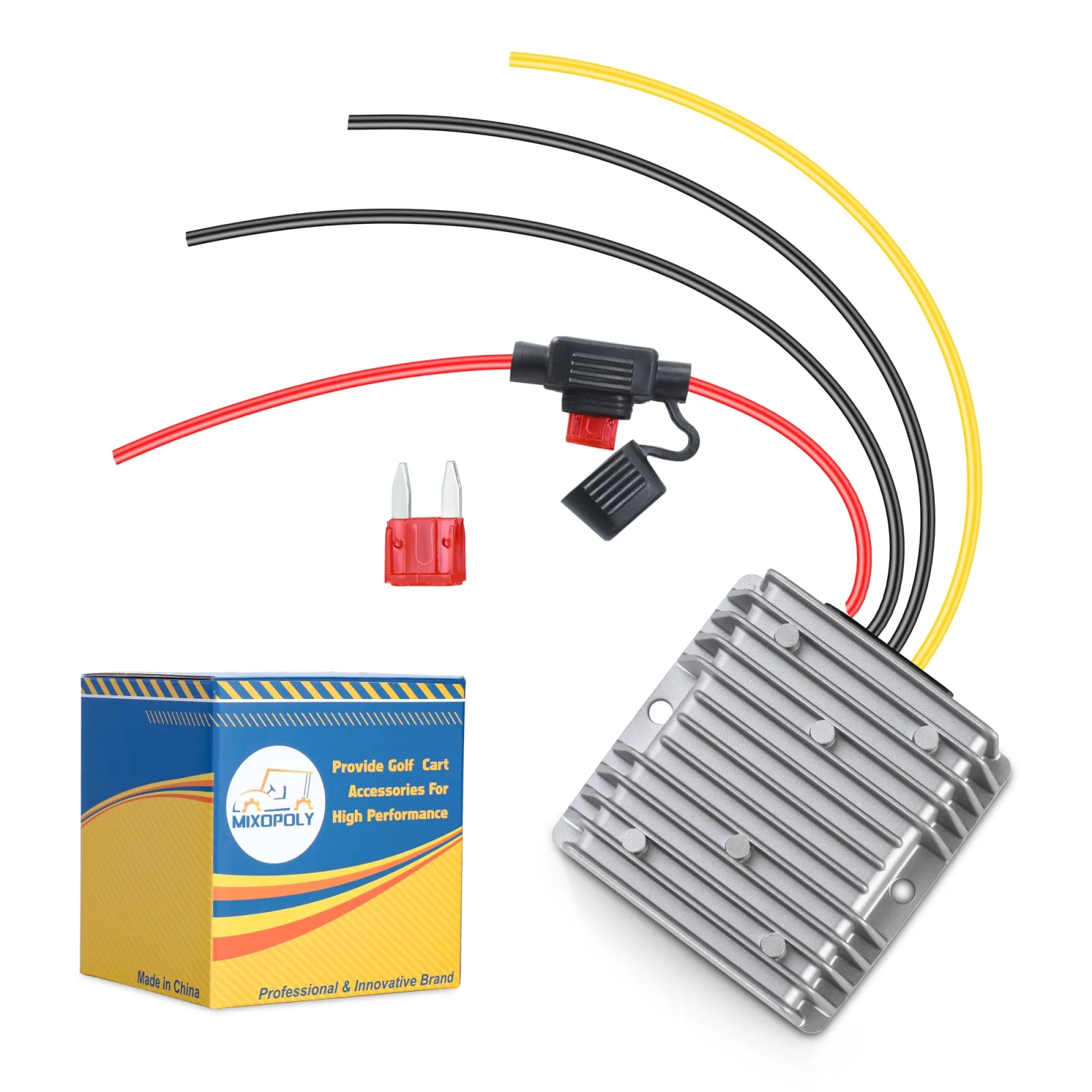Mixopoly 36V/48V to 12V Golf Cart Voltage Converter