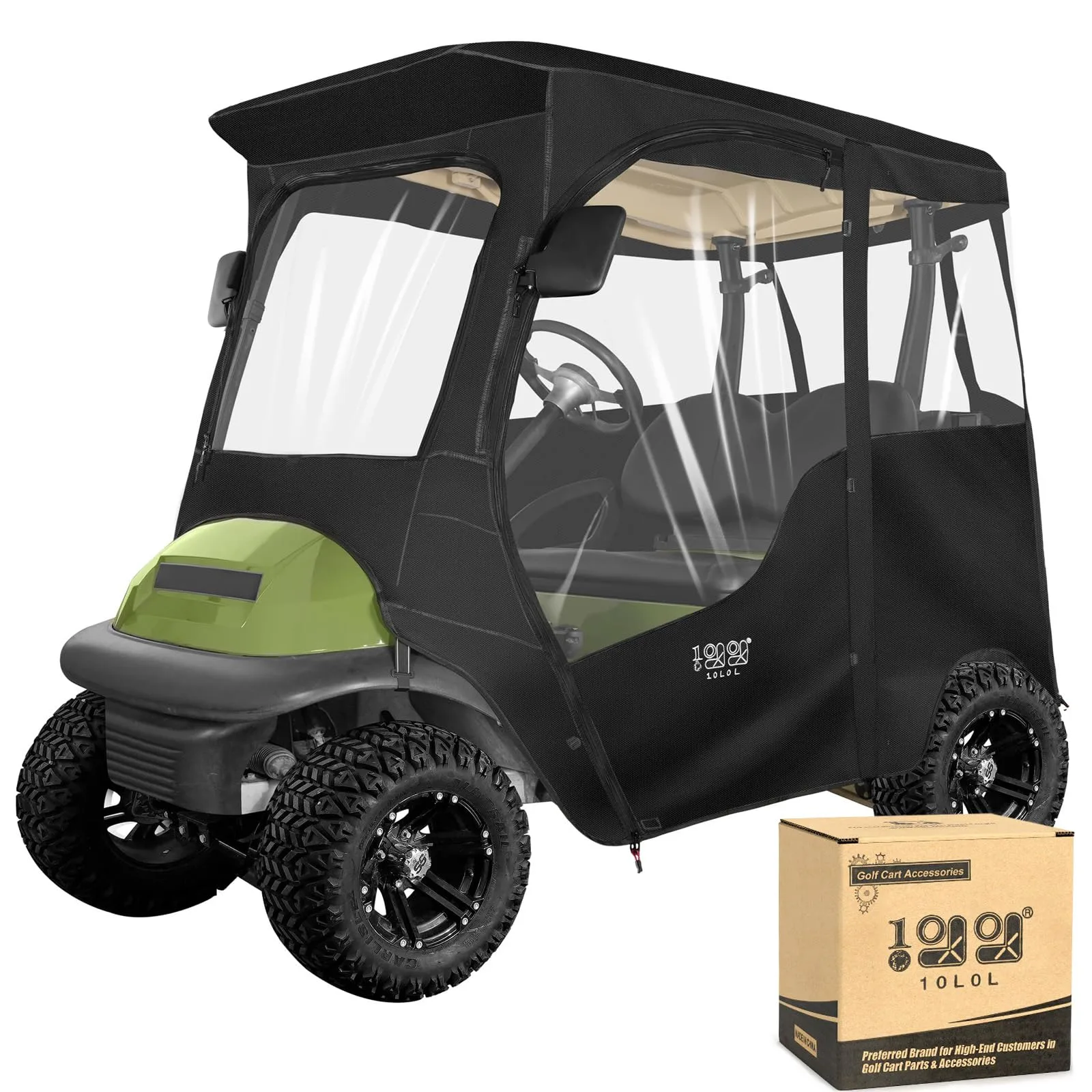 10L0L Golf Cart Enclosure for Club Car Precedent and Onward