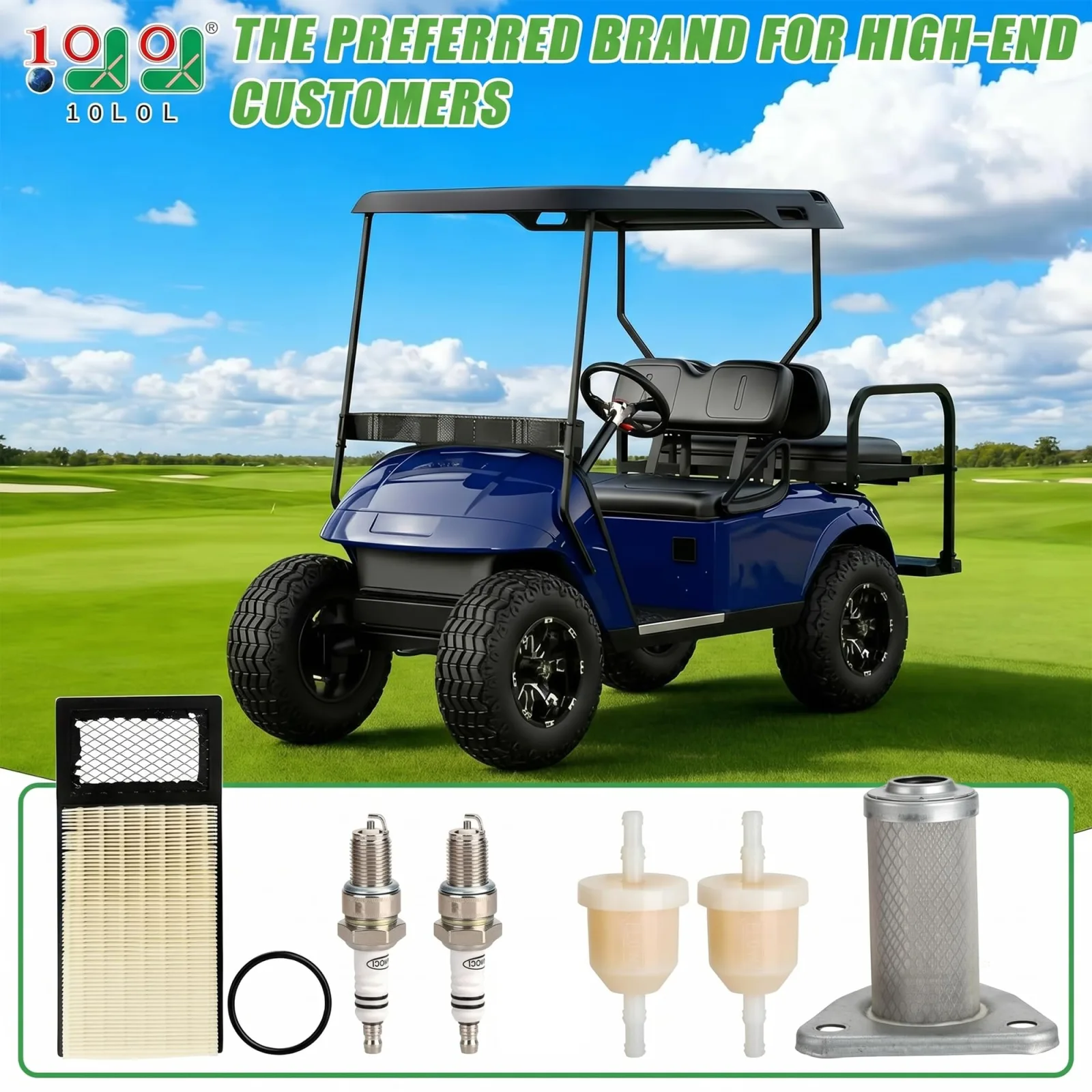 10L0L Tune-Up Kit for E-Z-GO TXT & Medalist 1994-2005 image 2