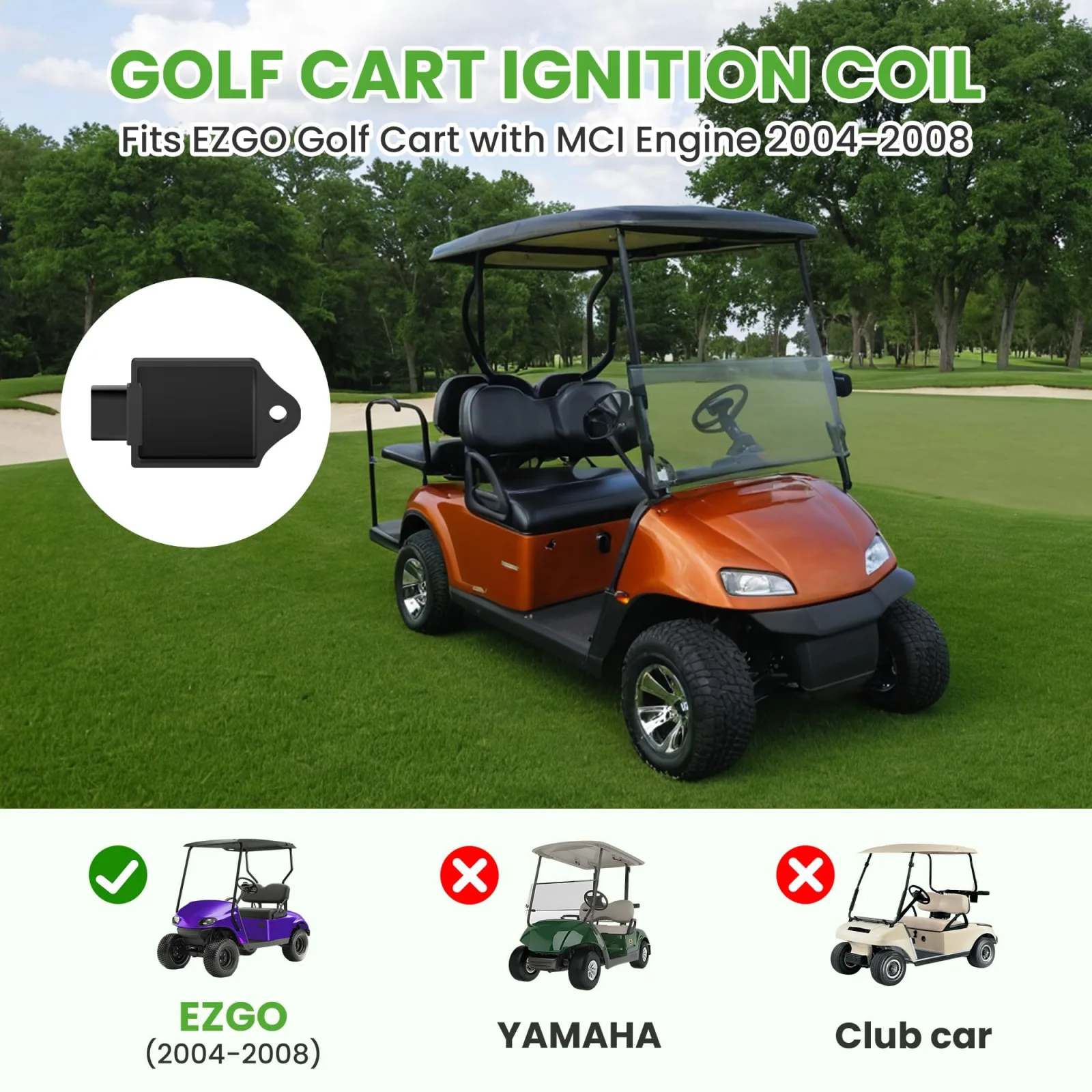 10L0L CDI Ignitor for E-Z-GO MCI Golf Cart 72872-G01 image 3