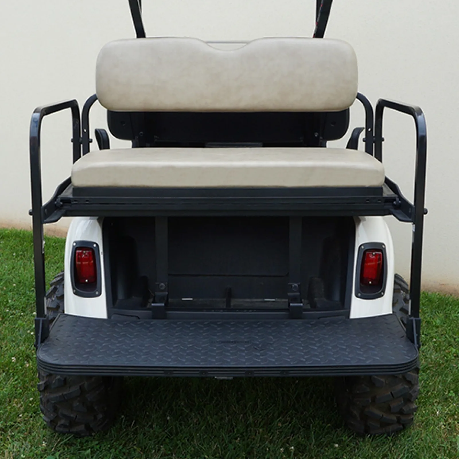 Red Hawk SEAT-461S Beige Seat Kit for E-Z-GO RXV image 2