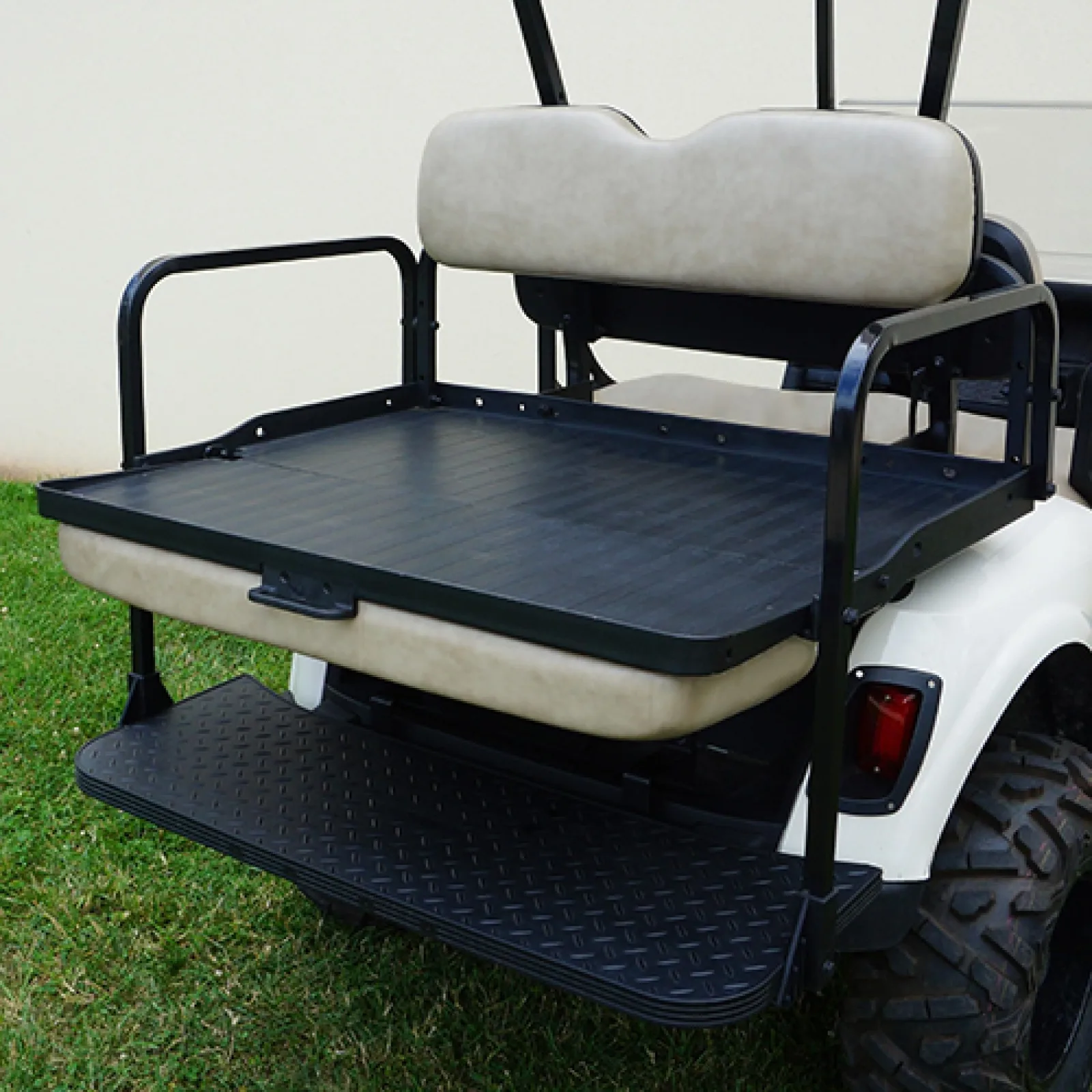 Red Hawk SEAT-461S Beige Seat Kit for E-Z-GO RXV image 3