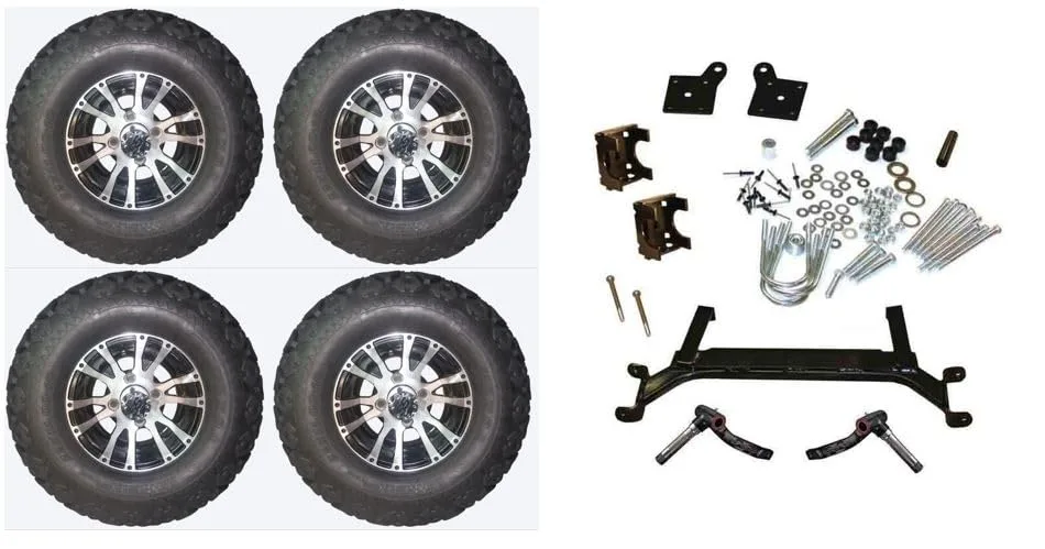 3G 4-Inch Lift Kit Combo for E-Z-GO TXT Golf Carts