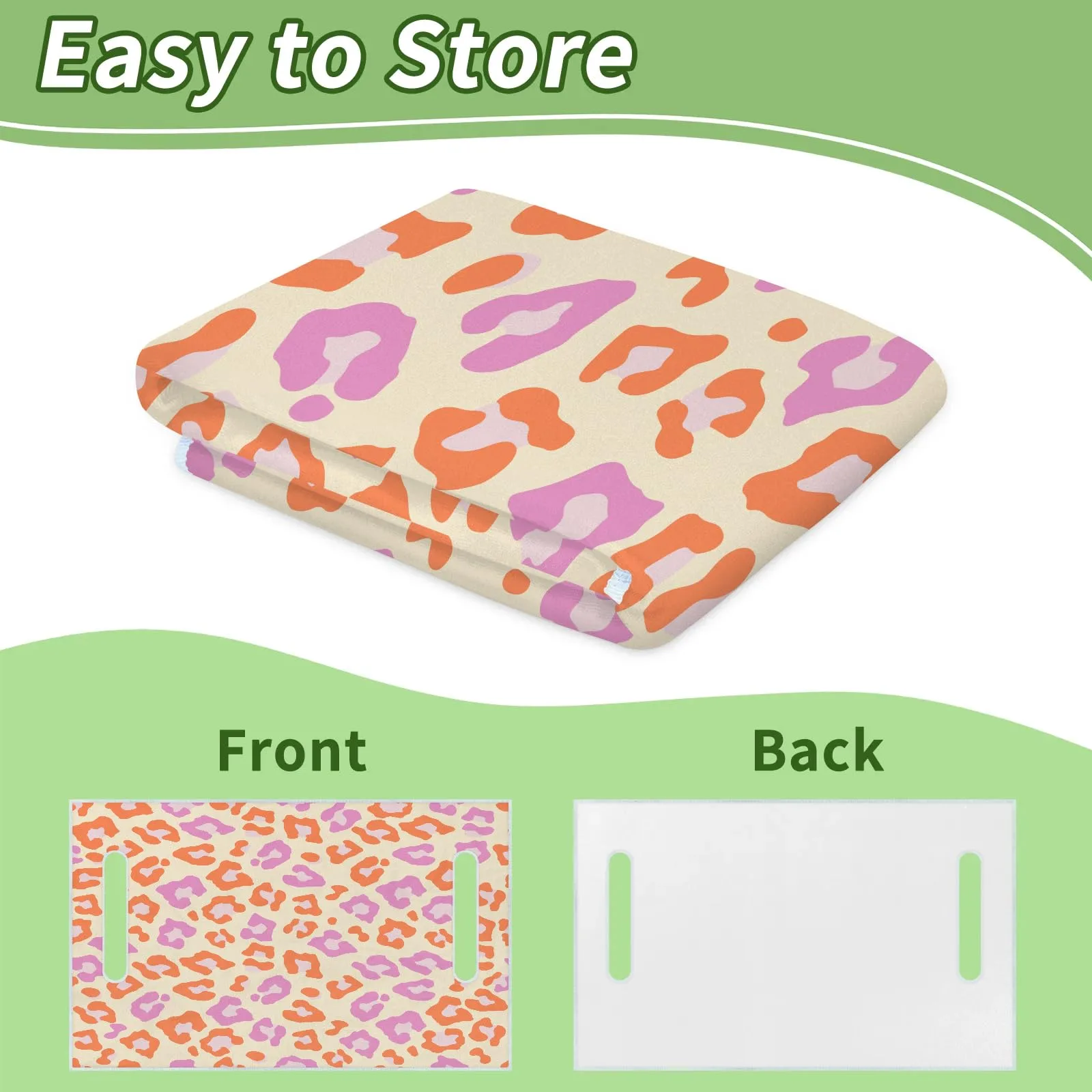 Tiveruda Leopard Golf Cart Seat Cover, 51 x 31 in image 4