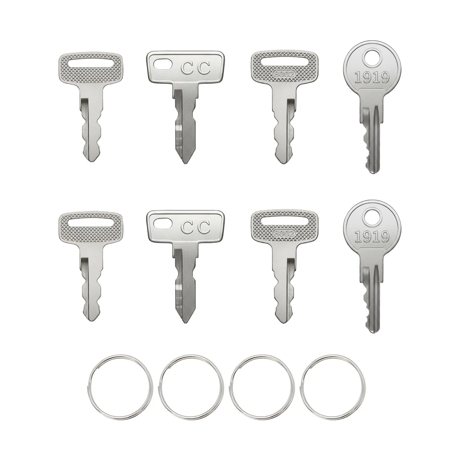 Hather GCK01 Golf Cart Replacement Key Set
