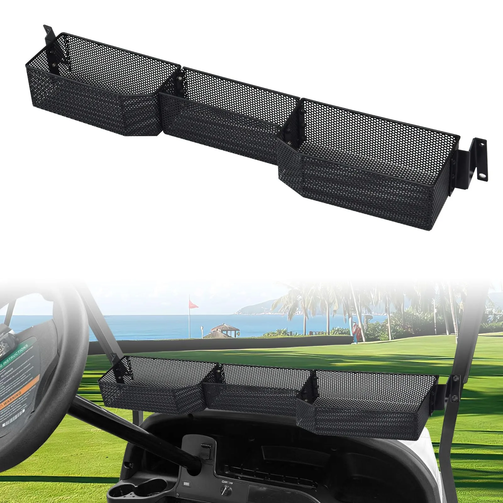 HSUTVXPRO ST082 Inner Storage Basket for Club Car Tempo