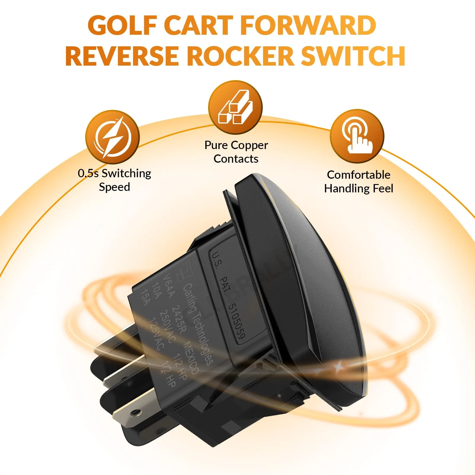 CLUBRALLY Forward/Reverse Switch Kit for Club Car image 4