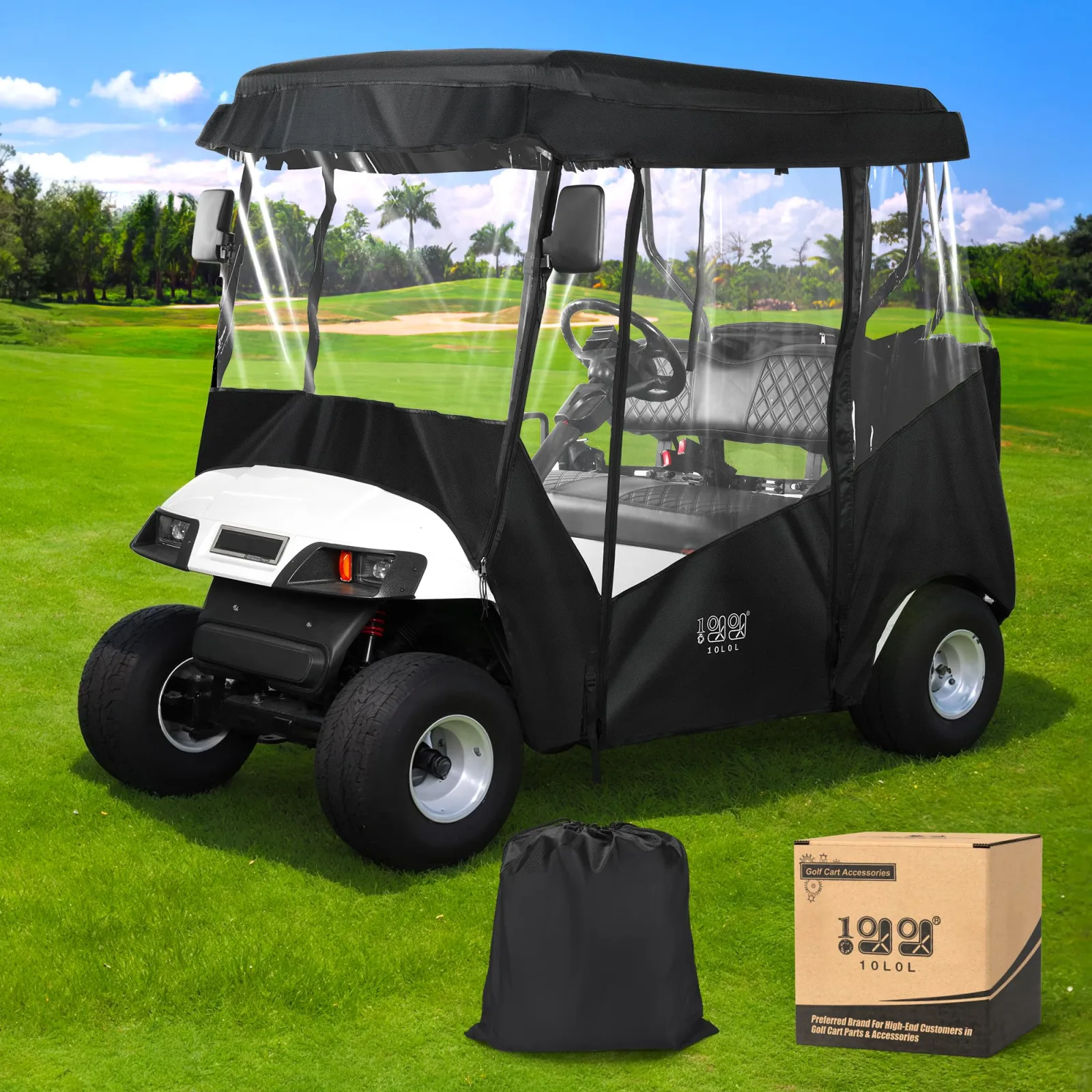 10L0L ACC55 Golf Cart Enclosure for Club Car and E-Z-GO