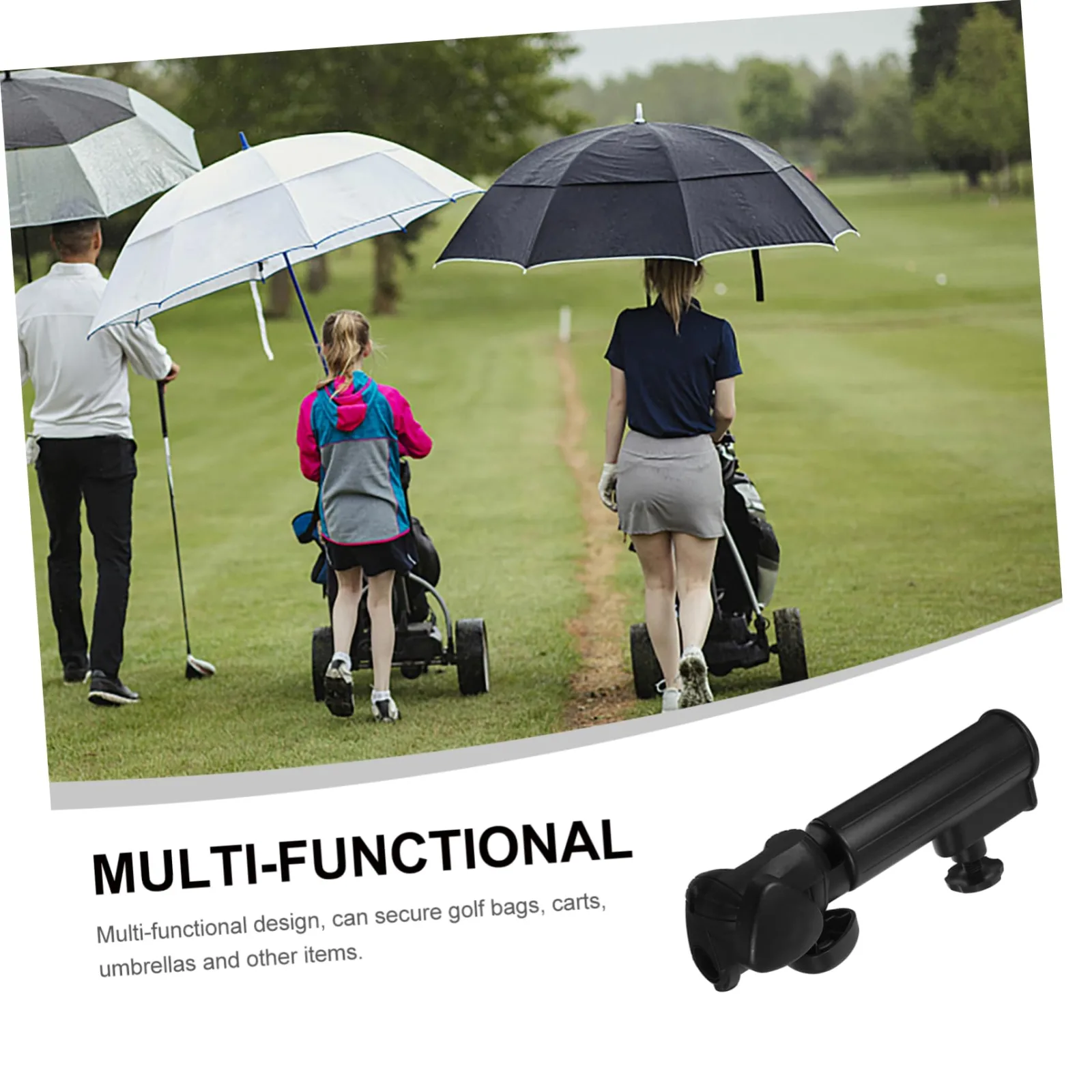 Adjustable Plastic Golf Cart Umbrella Holder image 3