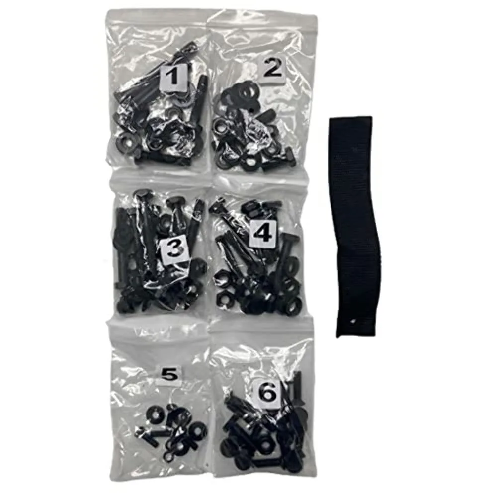GTW MACH3 Rear Seat Kit Hardware Pack for Club Car image 2