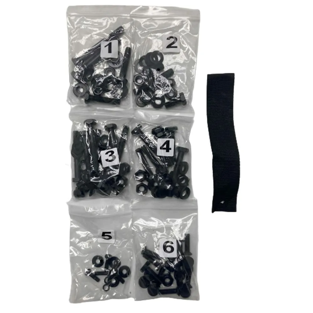GTW MACH3 Rear Seat Kit Hardware Pack for Club Car