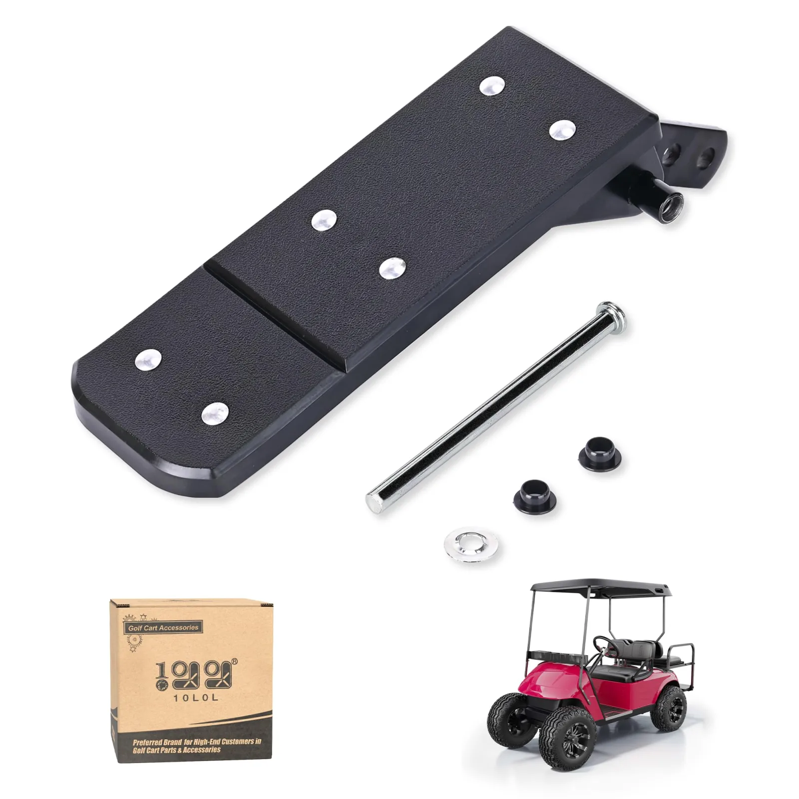 10L0L E-Z-GO TXT Marathon Pedal Pad Kit 25799-G01