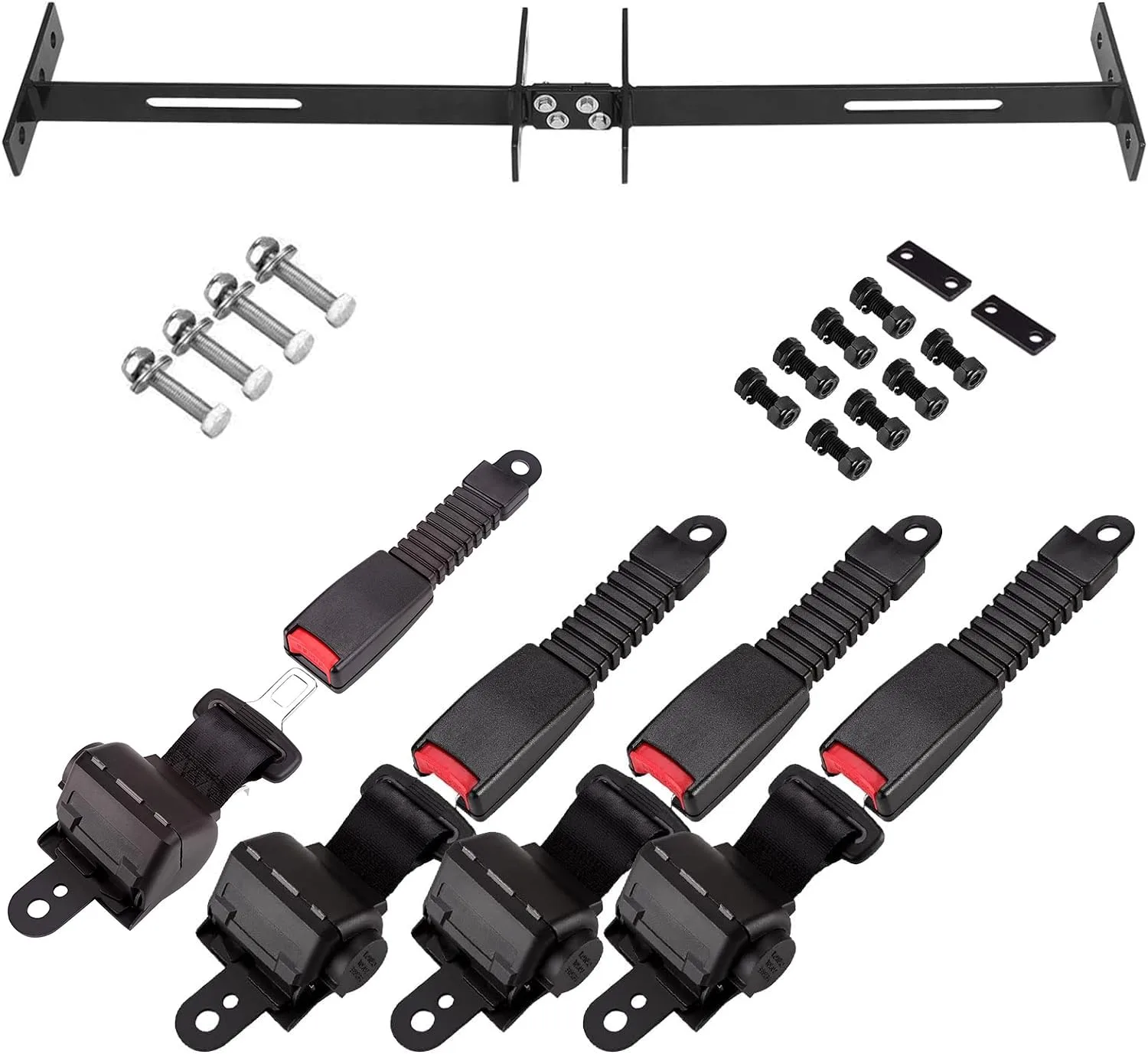 Dr.Acces 4-Passenger Golf Cart Seat Belt Bracket Kit image 2