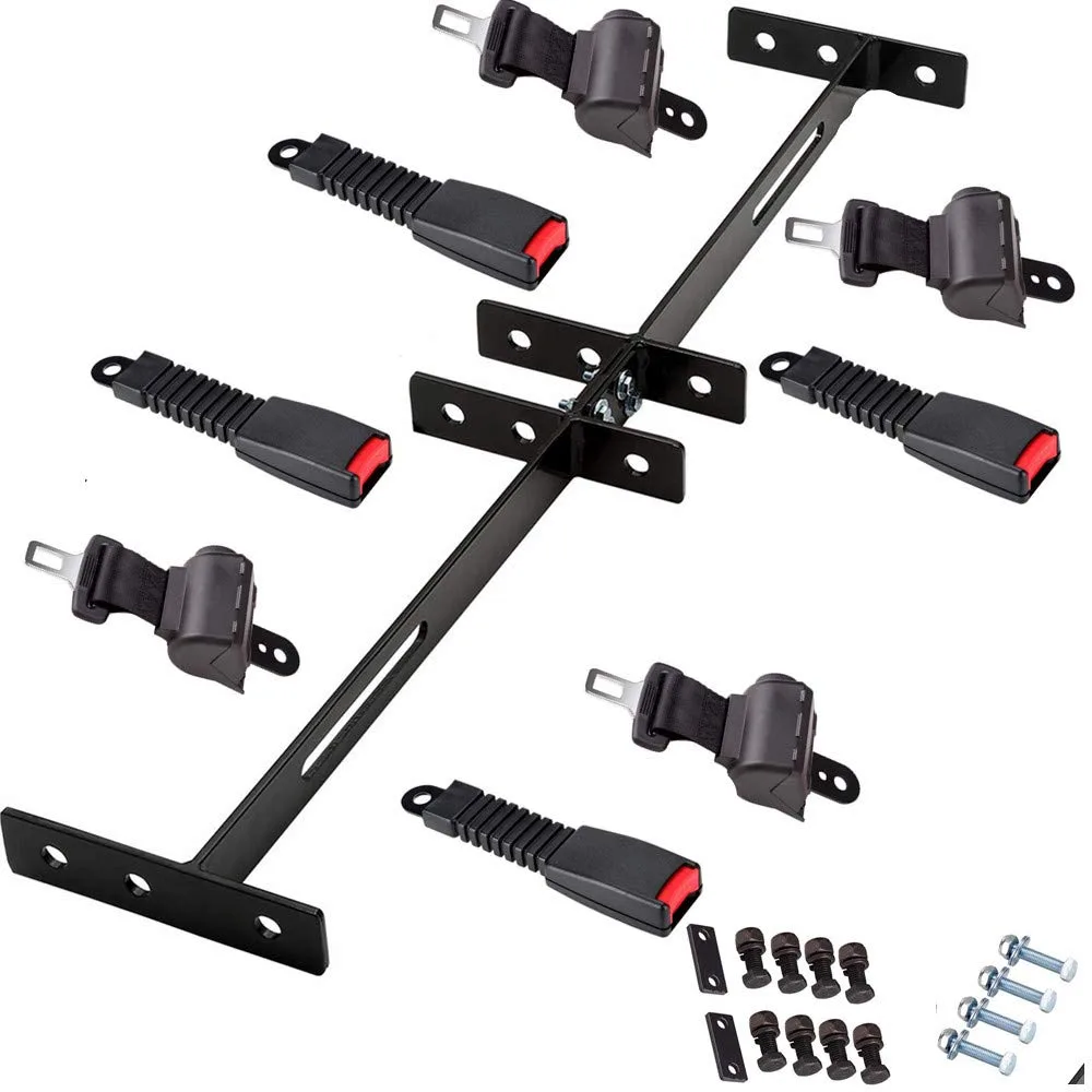Dr.Acces 4-Passenger Golf Cart Seat Belt Bracket Kit