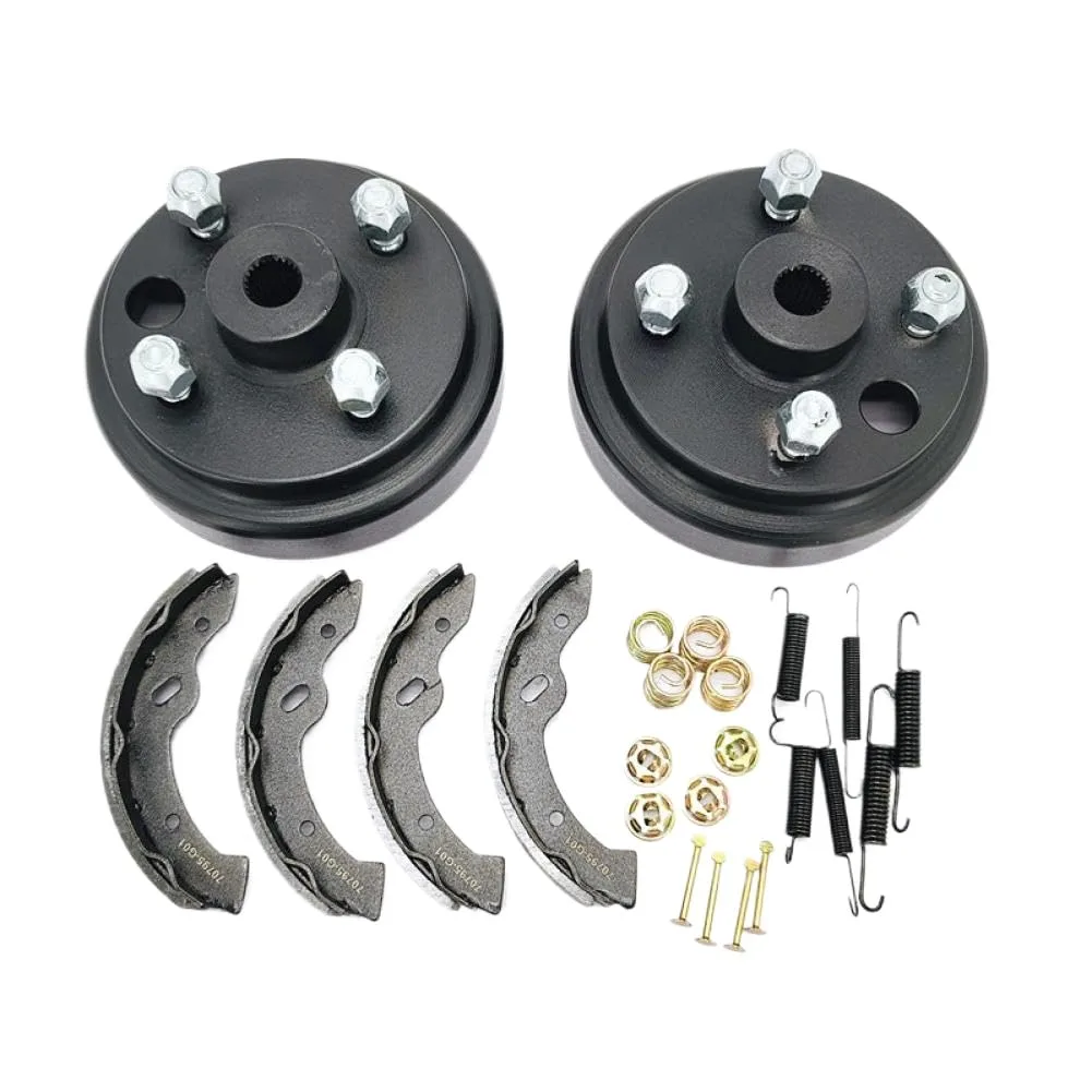 Jyvunex Rear Brake Drum and Shoe Kit for E-Z-GO TXT image 3